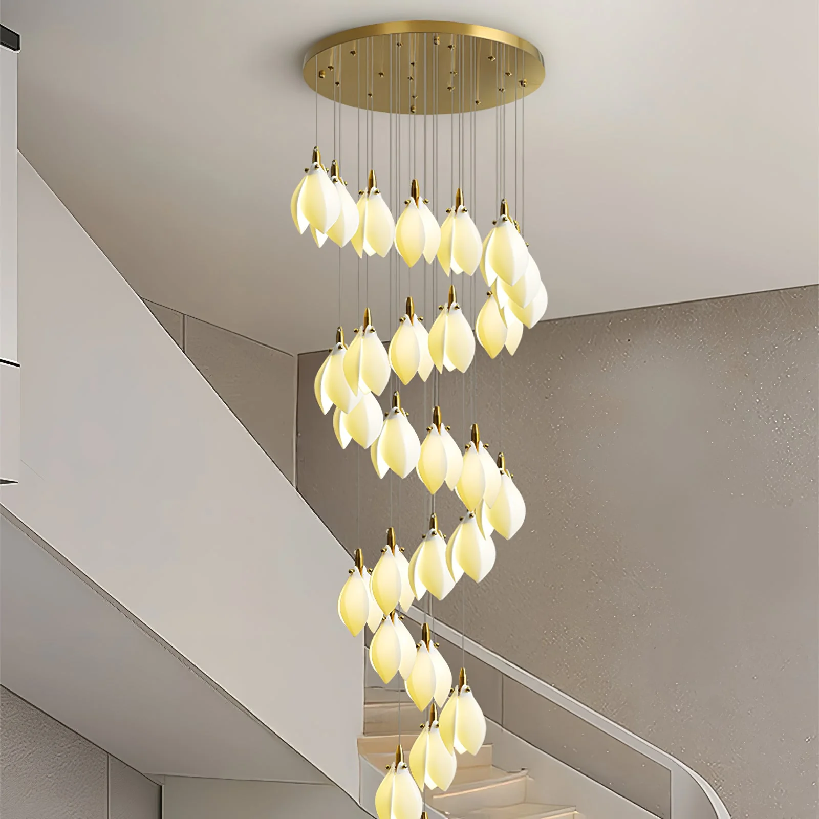 Astralis Bloom Stairs Chandelier - Image 3