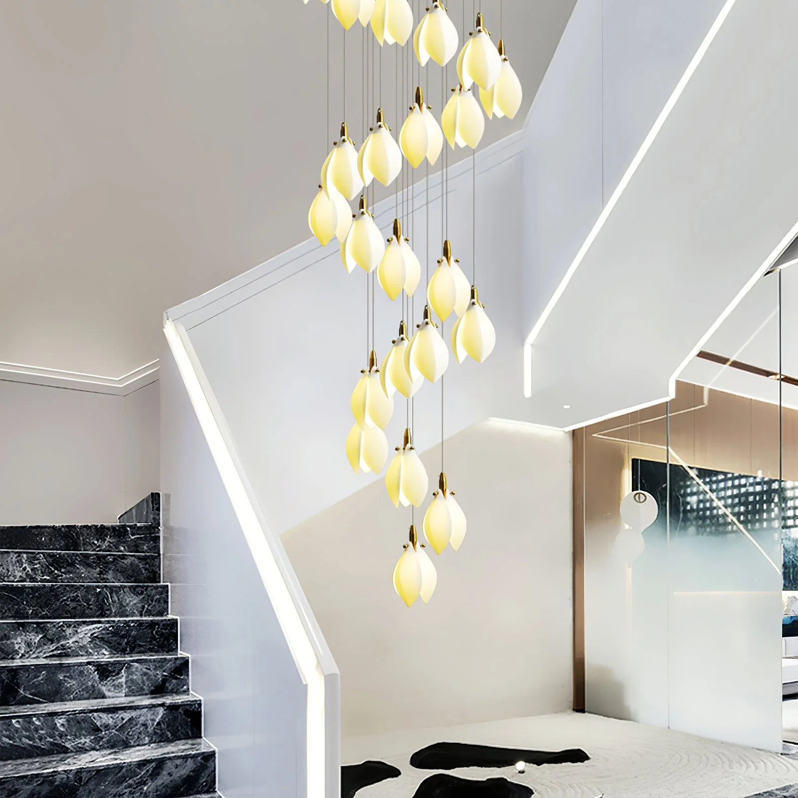 Astralis Bloom Stairs Chandelier - Image 4