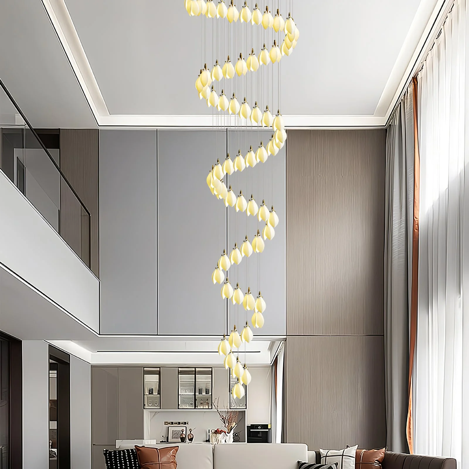 Astralis Bloom Stairs Chandelier - Image 7