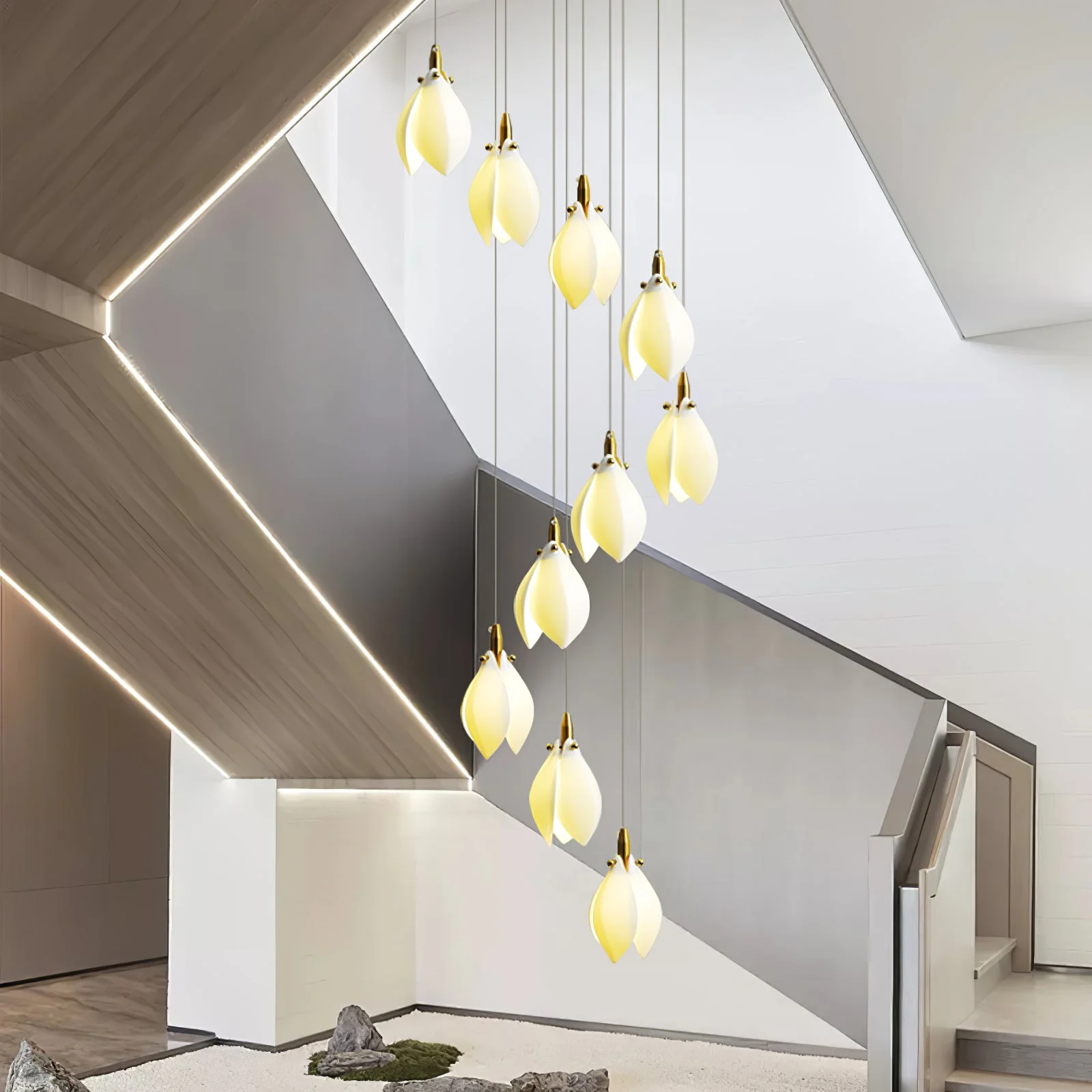 Astralis Bloom Stairs Chandelier - Image 8