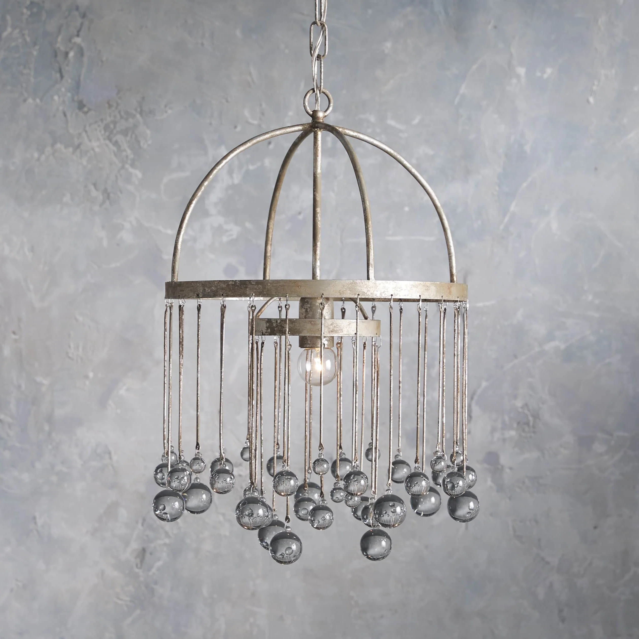 Aubrey Modern Crystal Ball Pendant Lamp - Image 12
