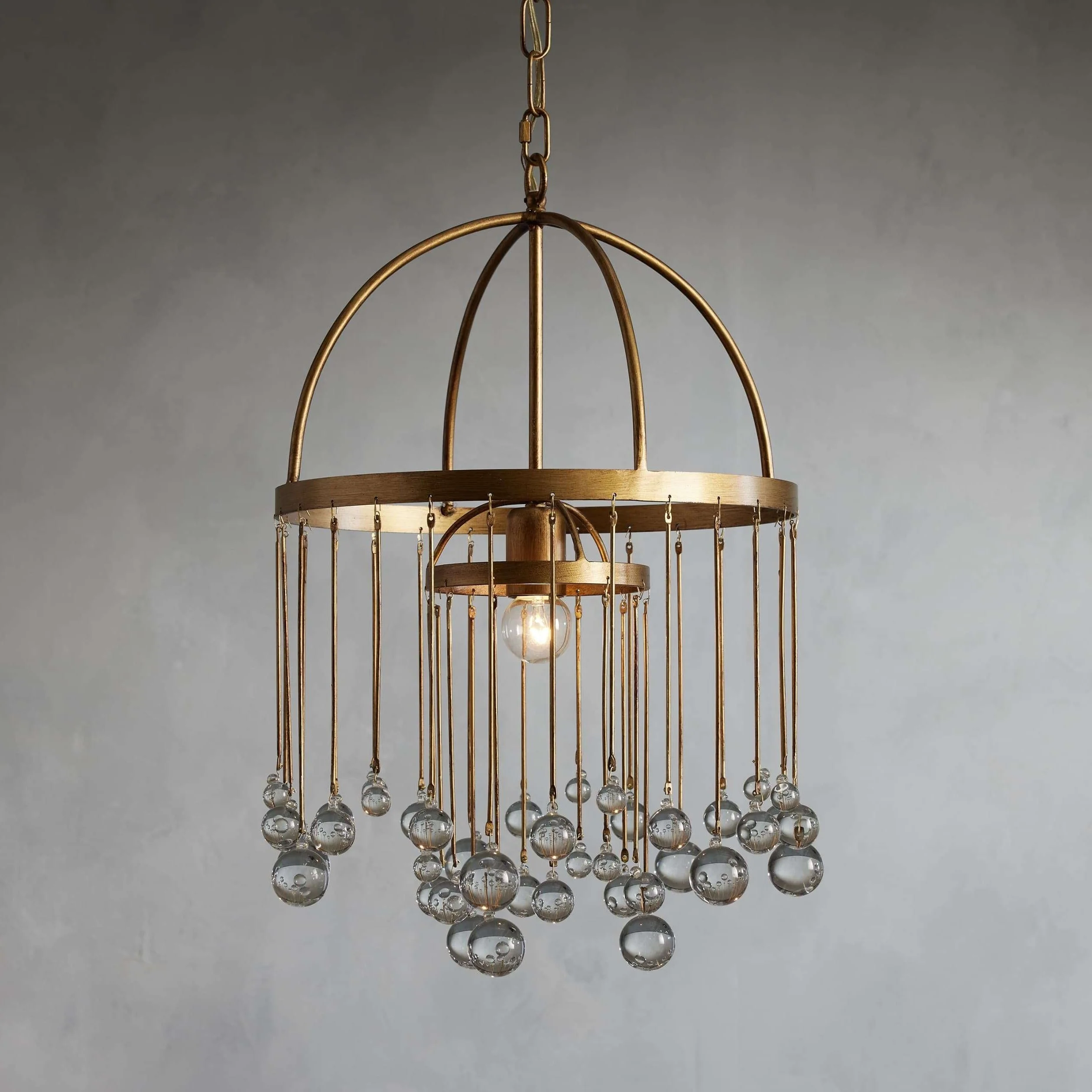 Aubrey Modern Crystal Ball Pendant Lamp - Image 5