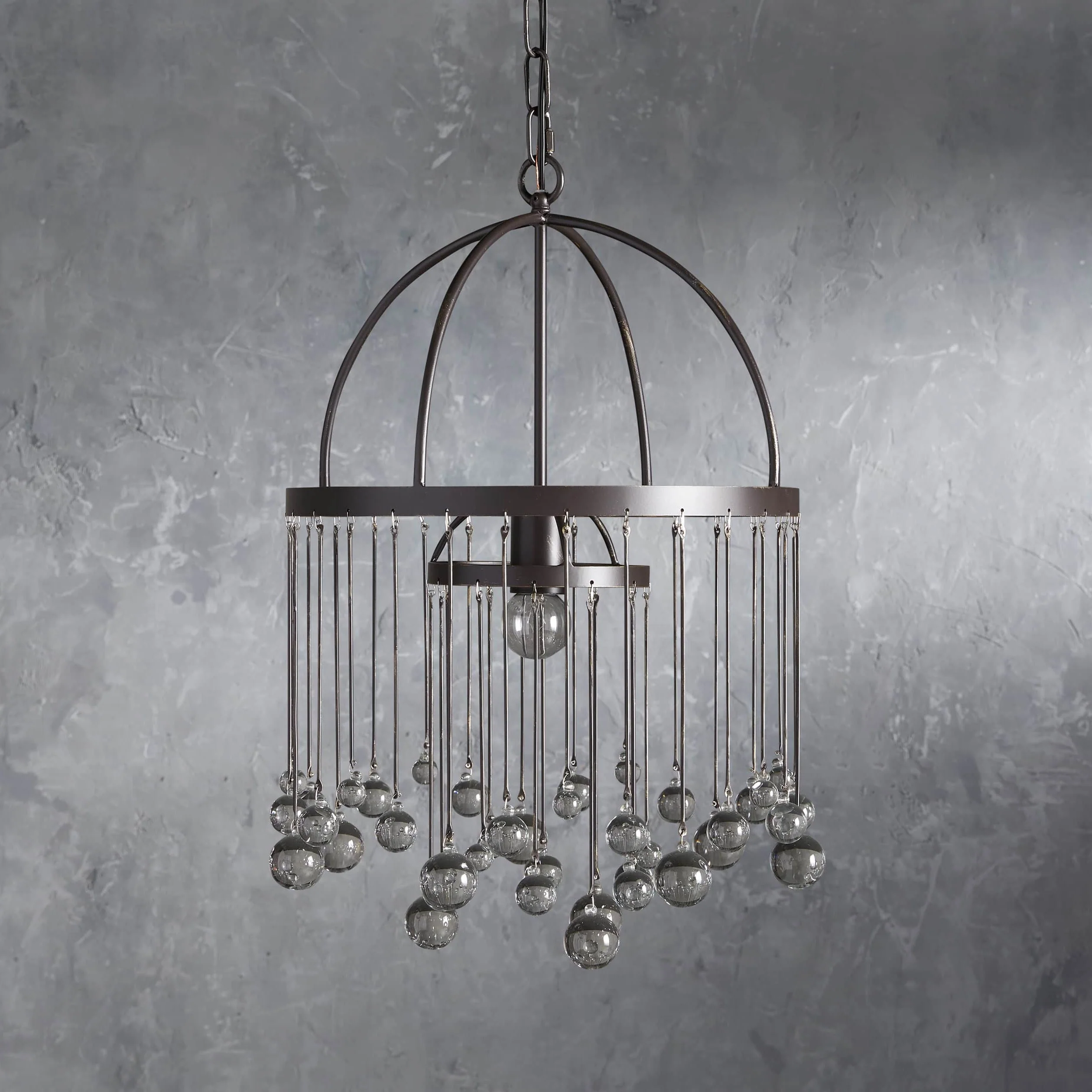 Aubrey Modern Crystal Ball Pendant Lamp - Image 6