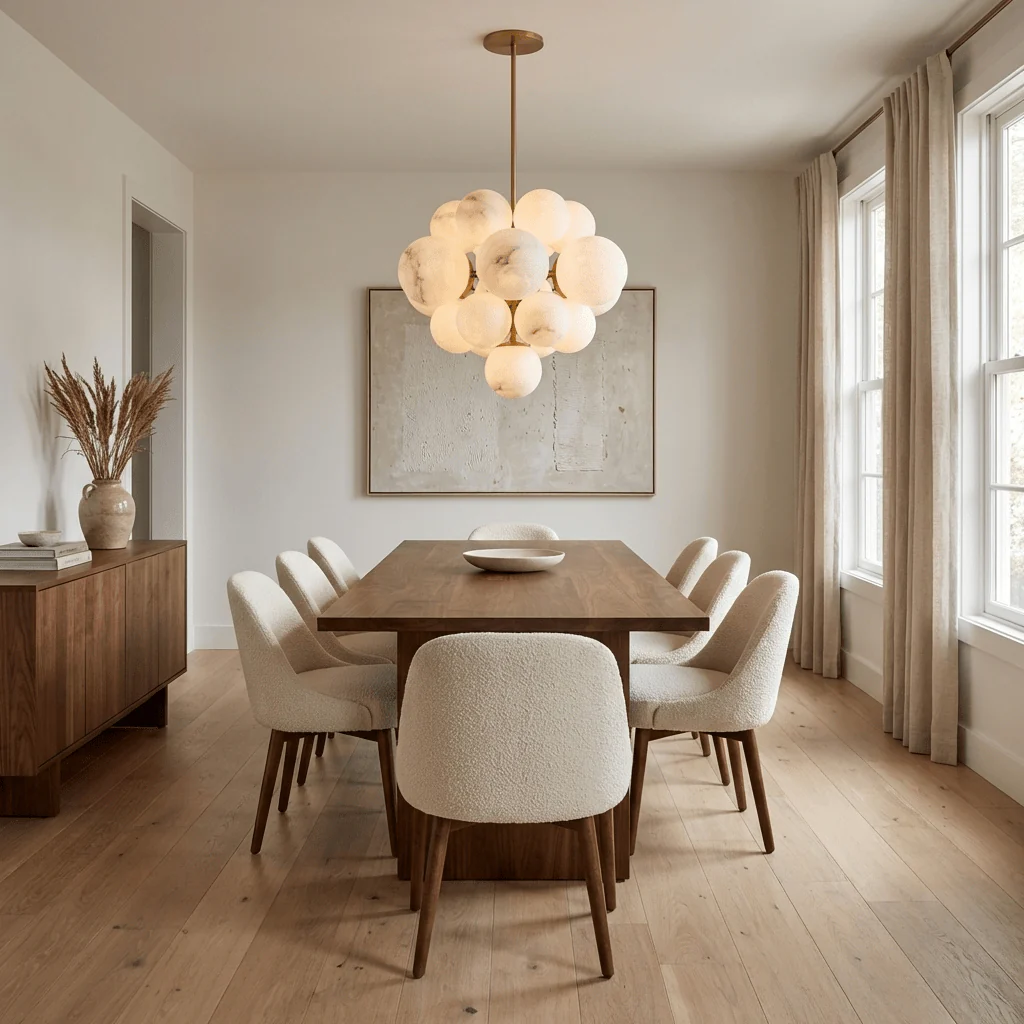 Aurelia Alabaster Cluster Chandelier - Image 6