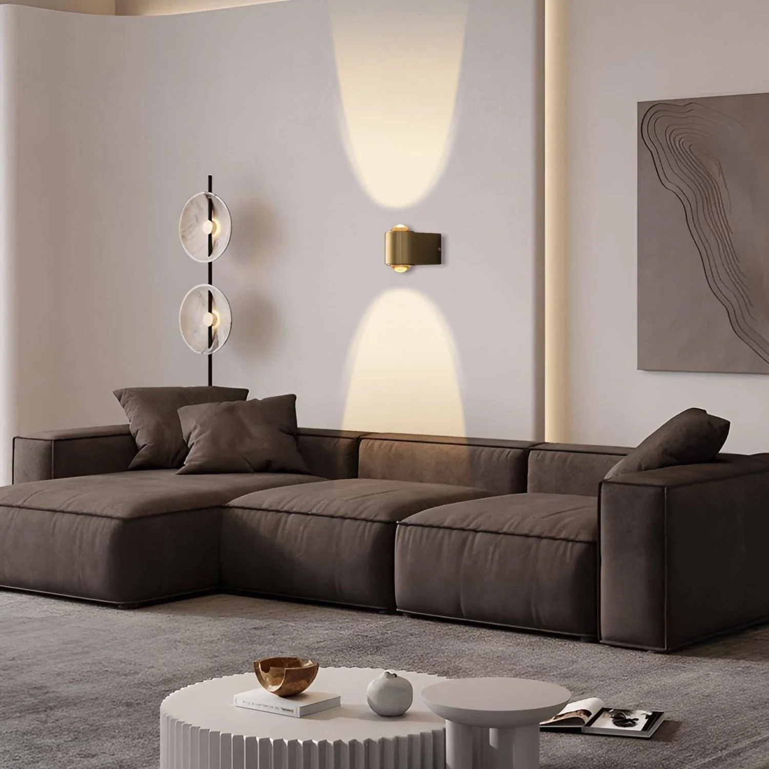 Aurora Offset LED Wall Sconce S - Image 4