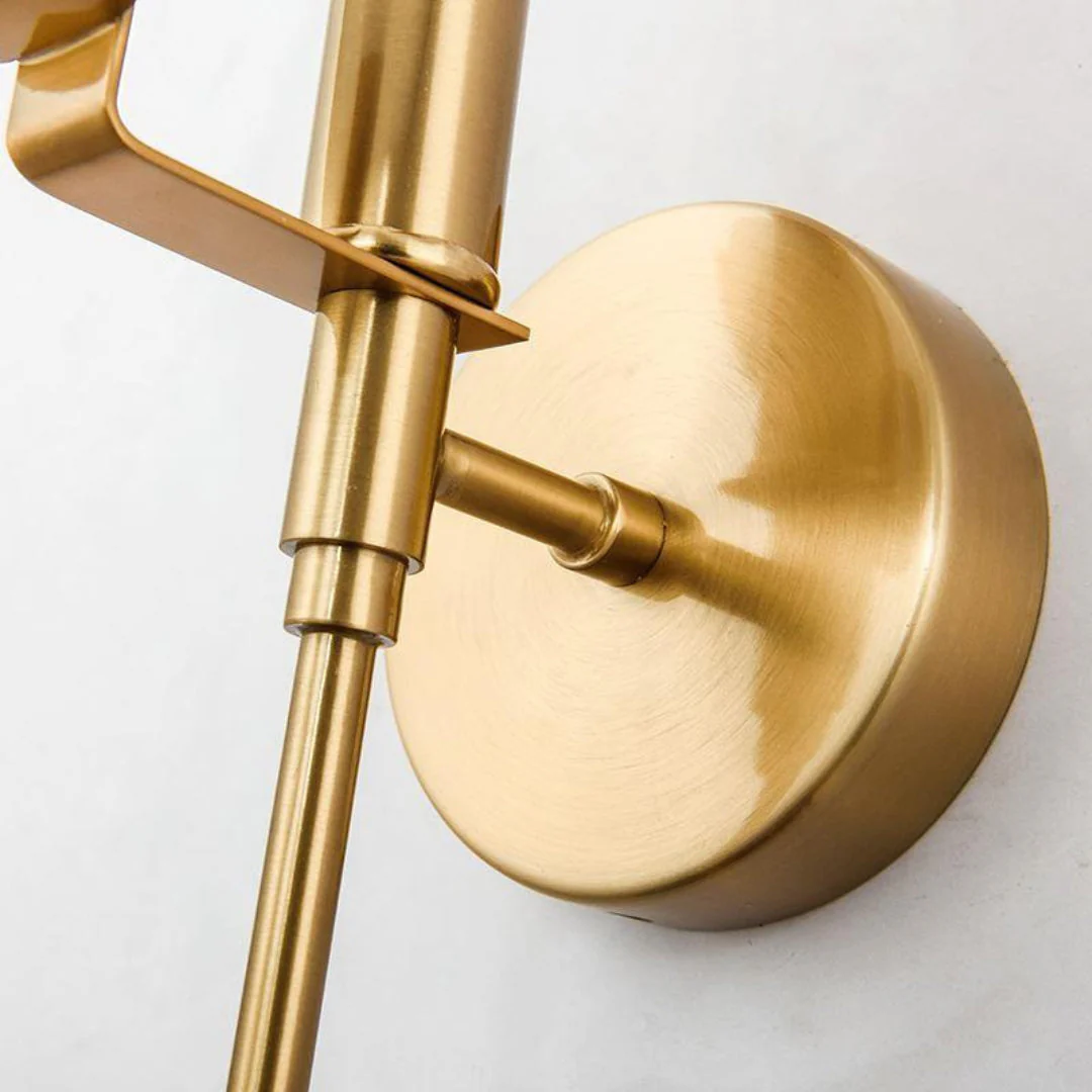 Ava Brass Wall Lamp - Image 15