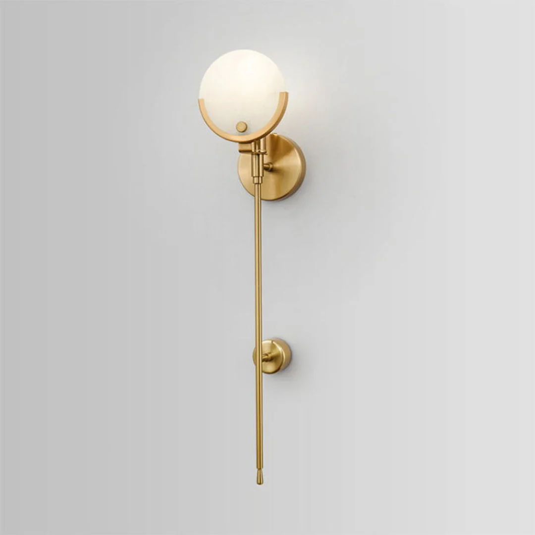 Ava Brass Wall Lamp - Image 17