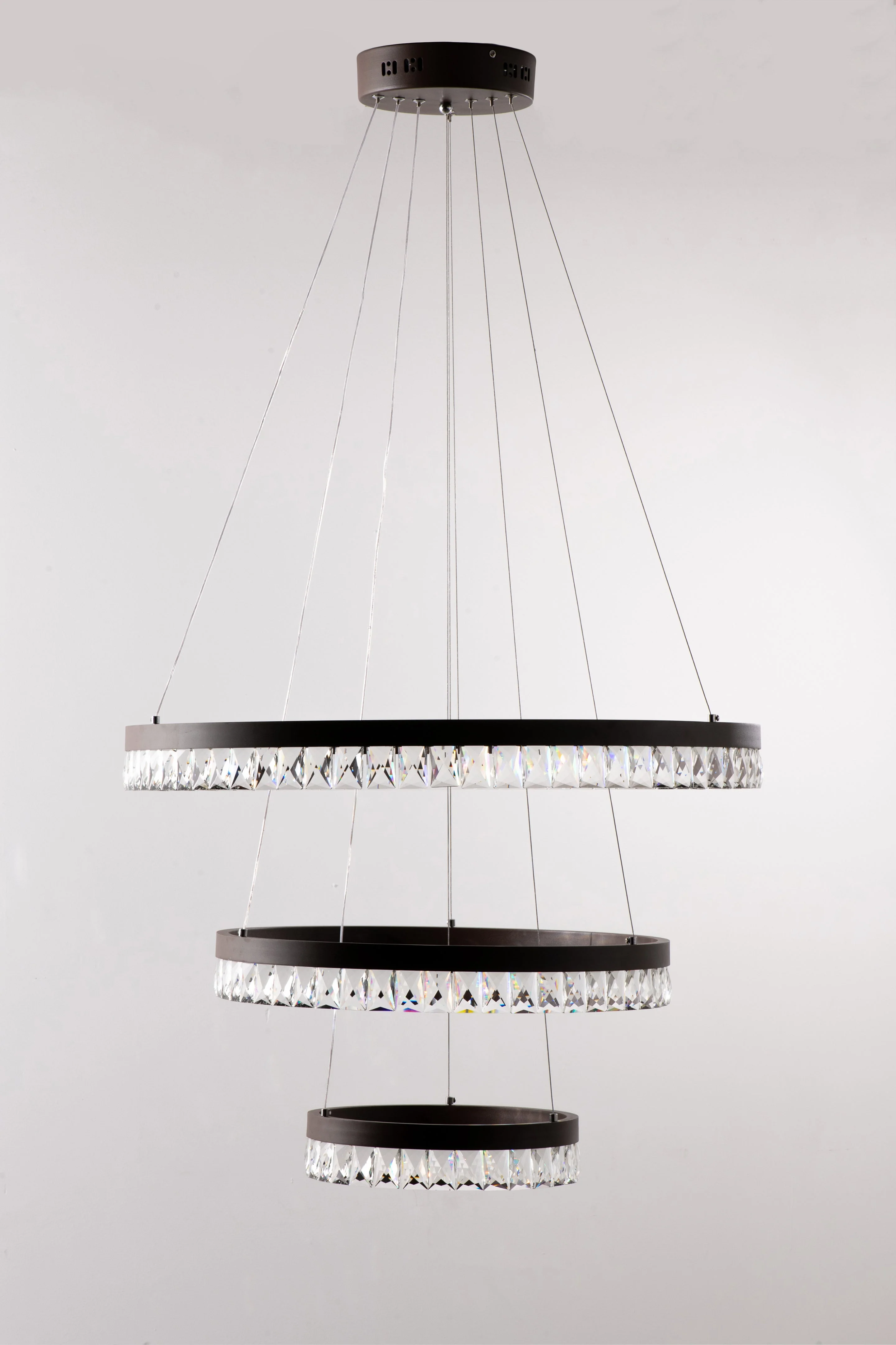 Avia Round Crystal Chandelier - Image 2