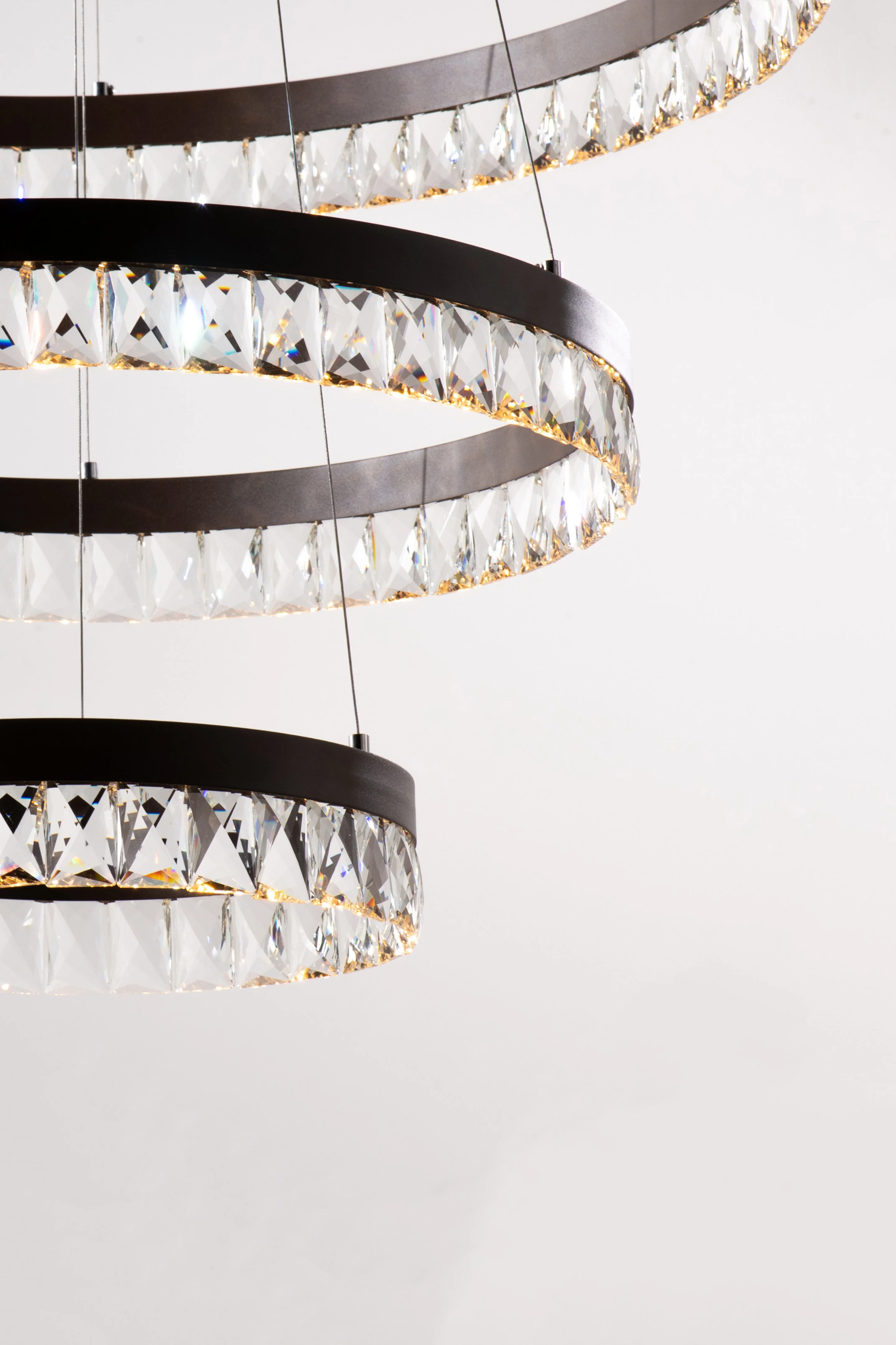 Avia Round Crystal Chandelier - Image 3