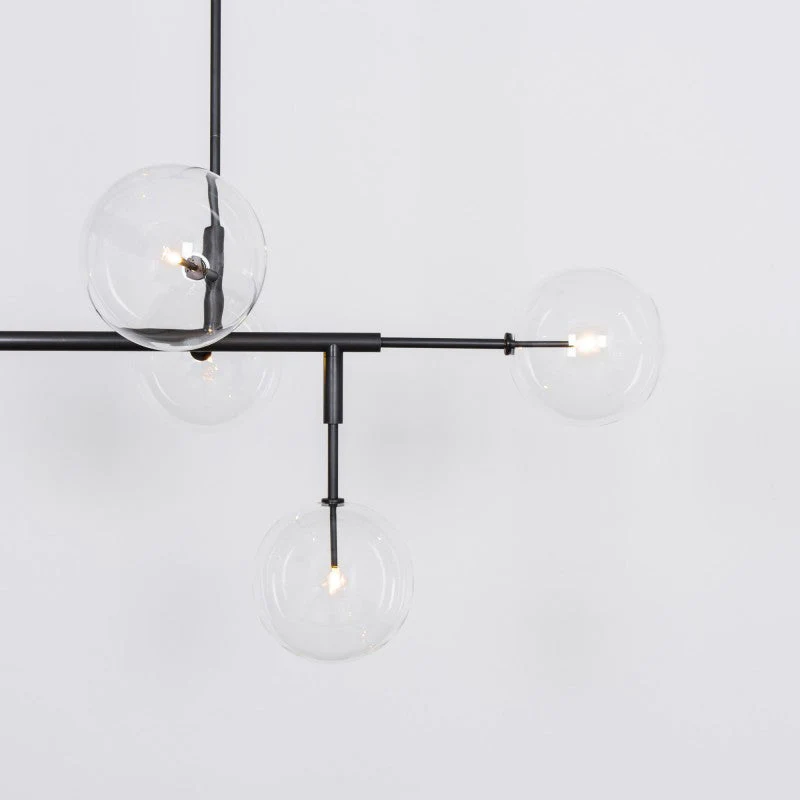 Axis 5-Light Modern Brass Chandelier - Image 7