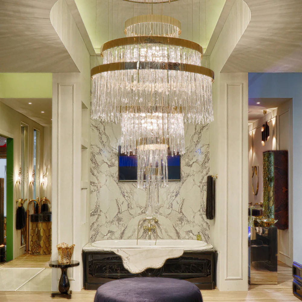 Babel 50 Light Crystal Modern Chandelier - Image 6