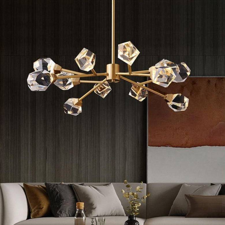Eve Branch Crystal Chandelier 12-Light - Image 3