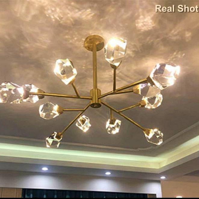 Eve Branch Crystal Chandelier 12-Light - Image 4