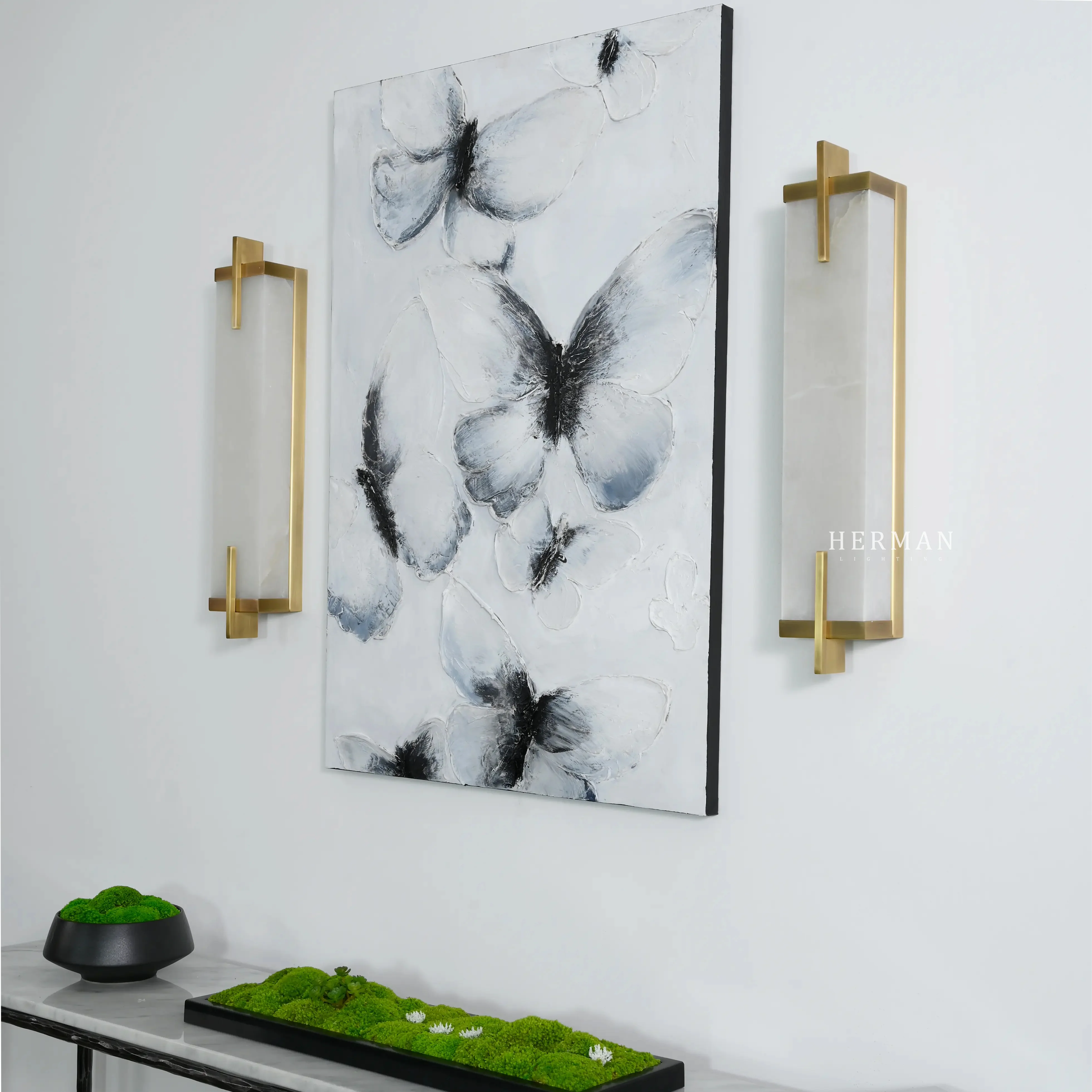 Beckett Alabaster Wall Sconce - Image 27