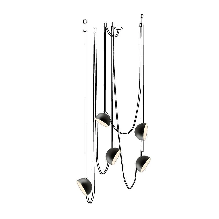 Belts Combination Leather Pendant Light - Image 10