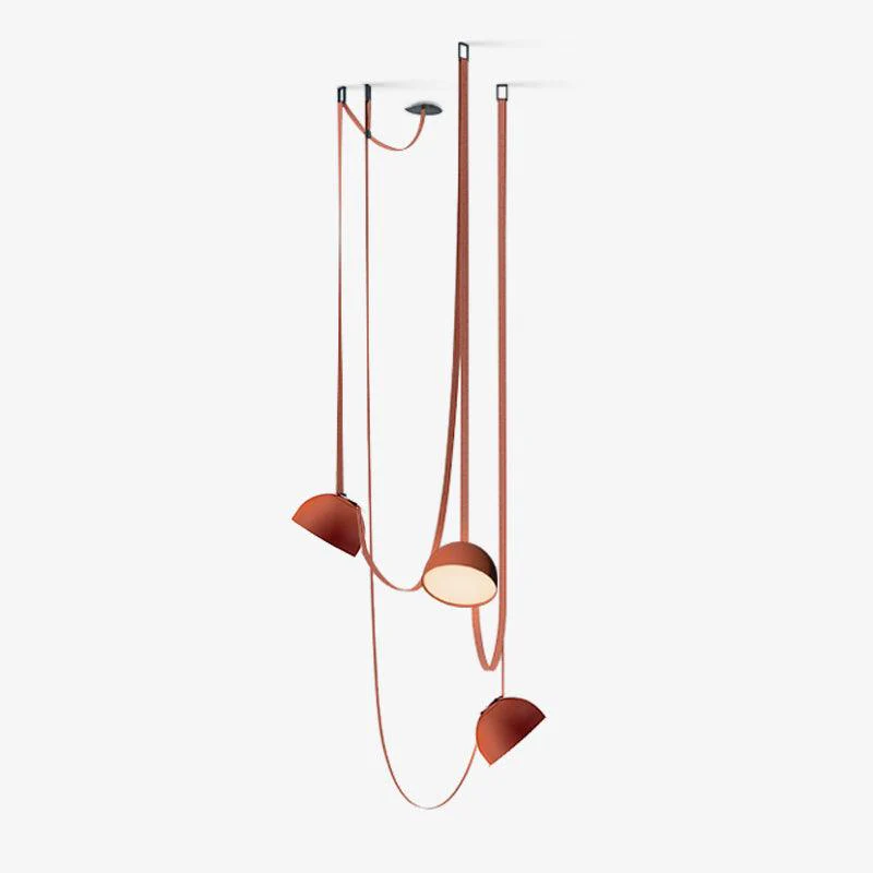 Belts Combination Leather Pendant Light - Image 17