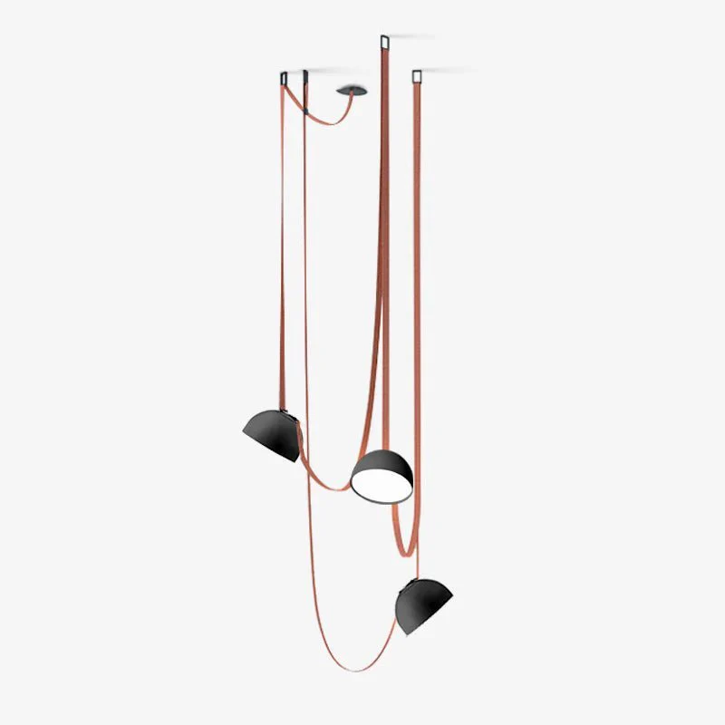 Belts Combination Leather Pendant Light - Image 22
