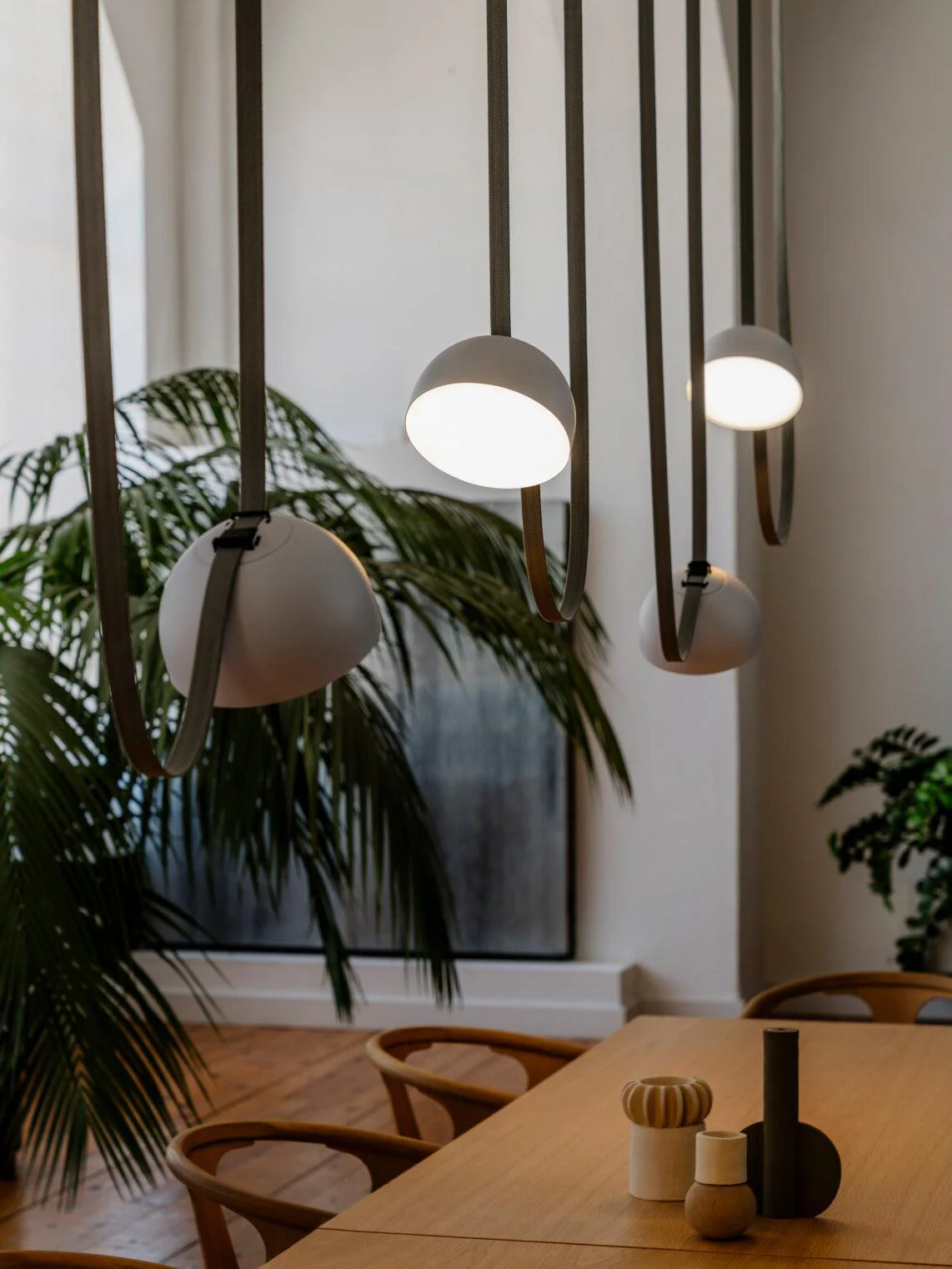 Belts Combination Leather Pendant Light - Image 24
