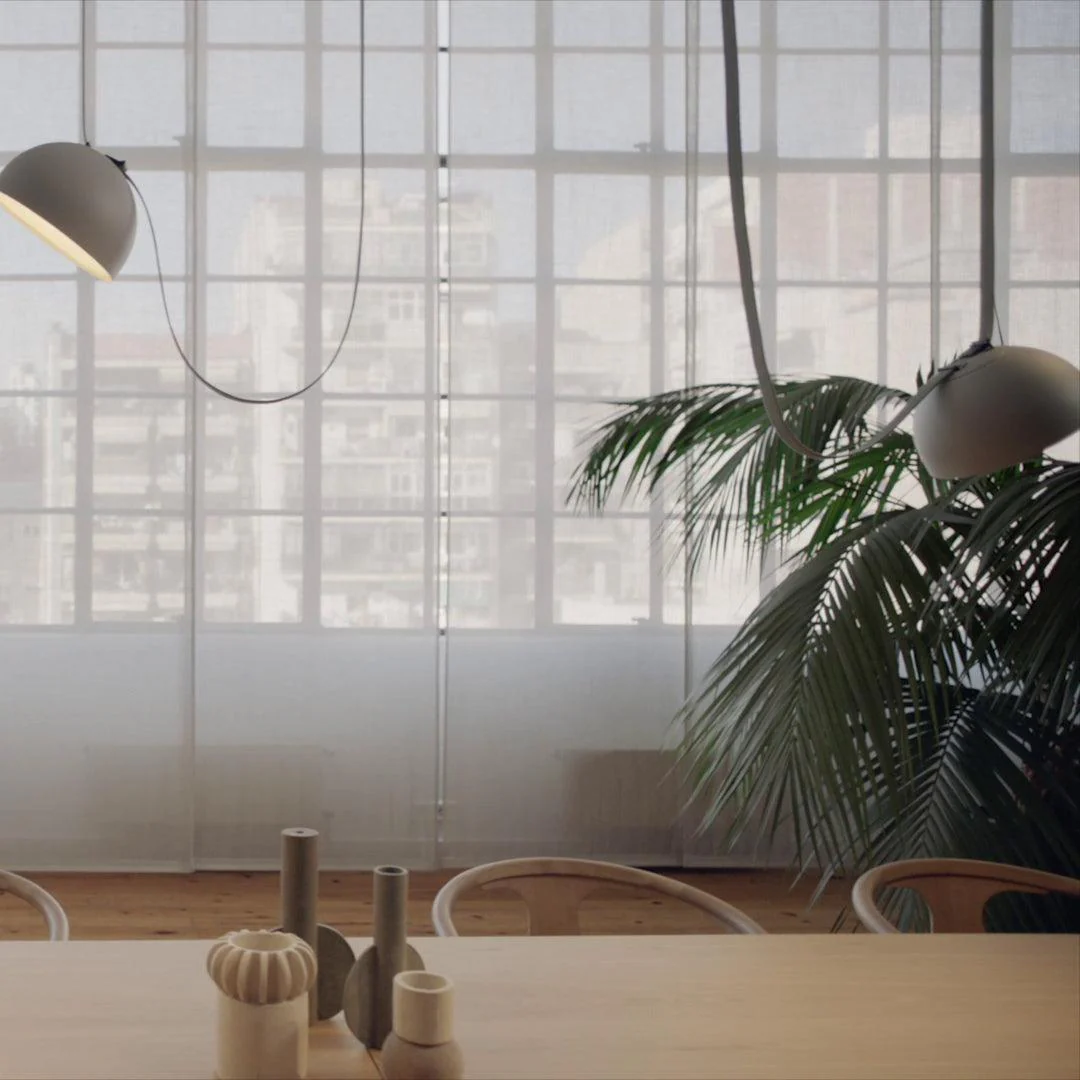 Belts Combination Leather Pendant Light - Image 4