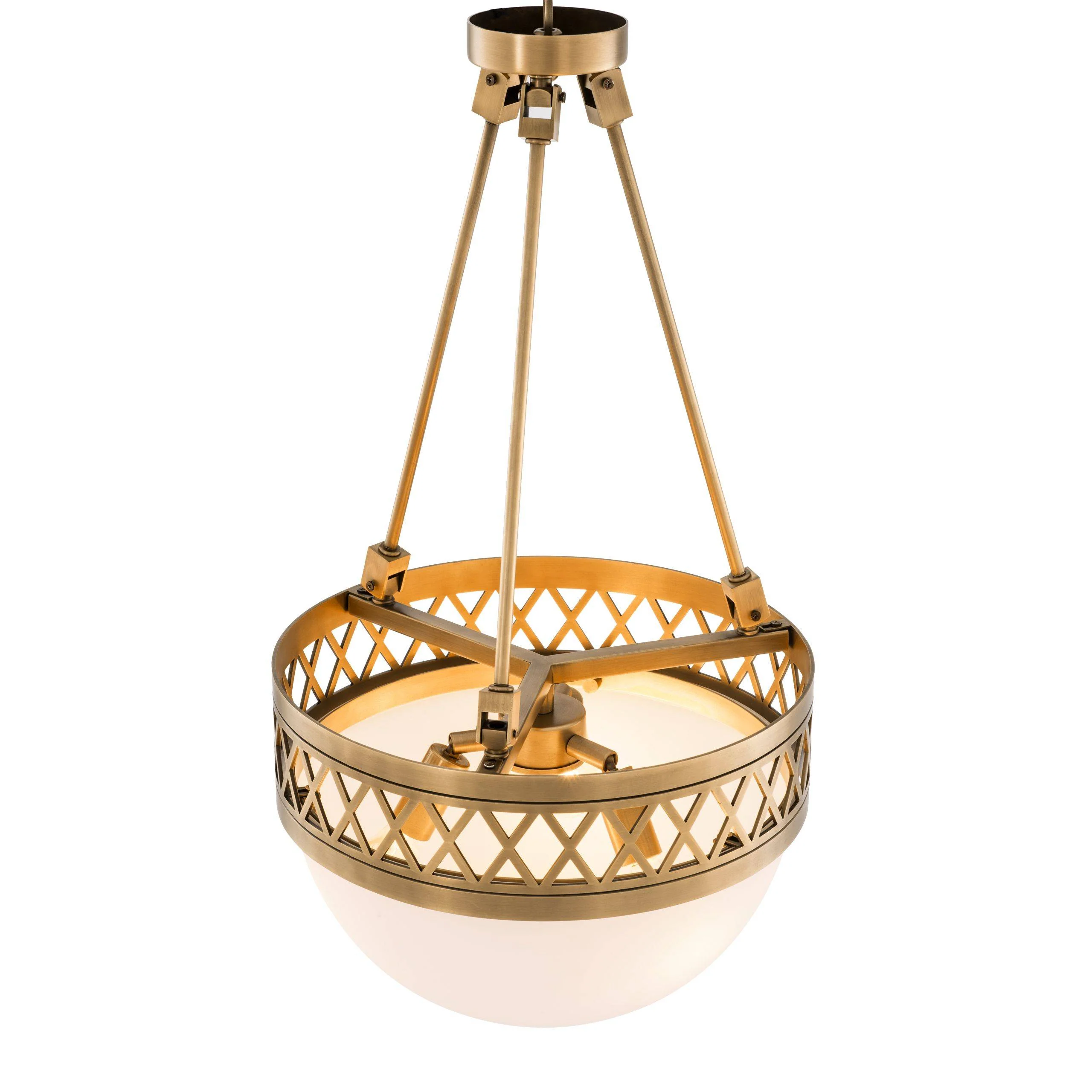 Bistroquette Modern Brass Chandelier - Image 2