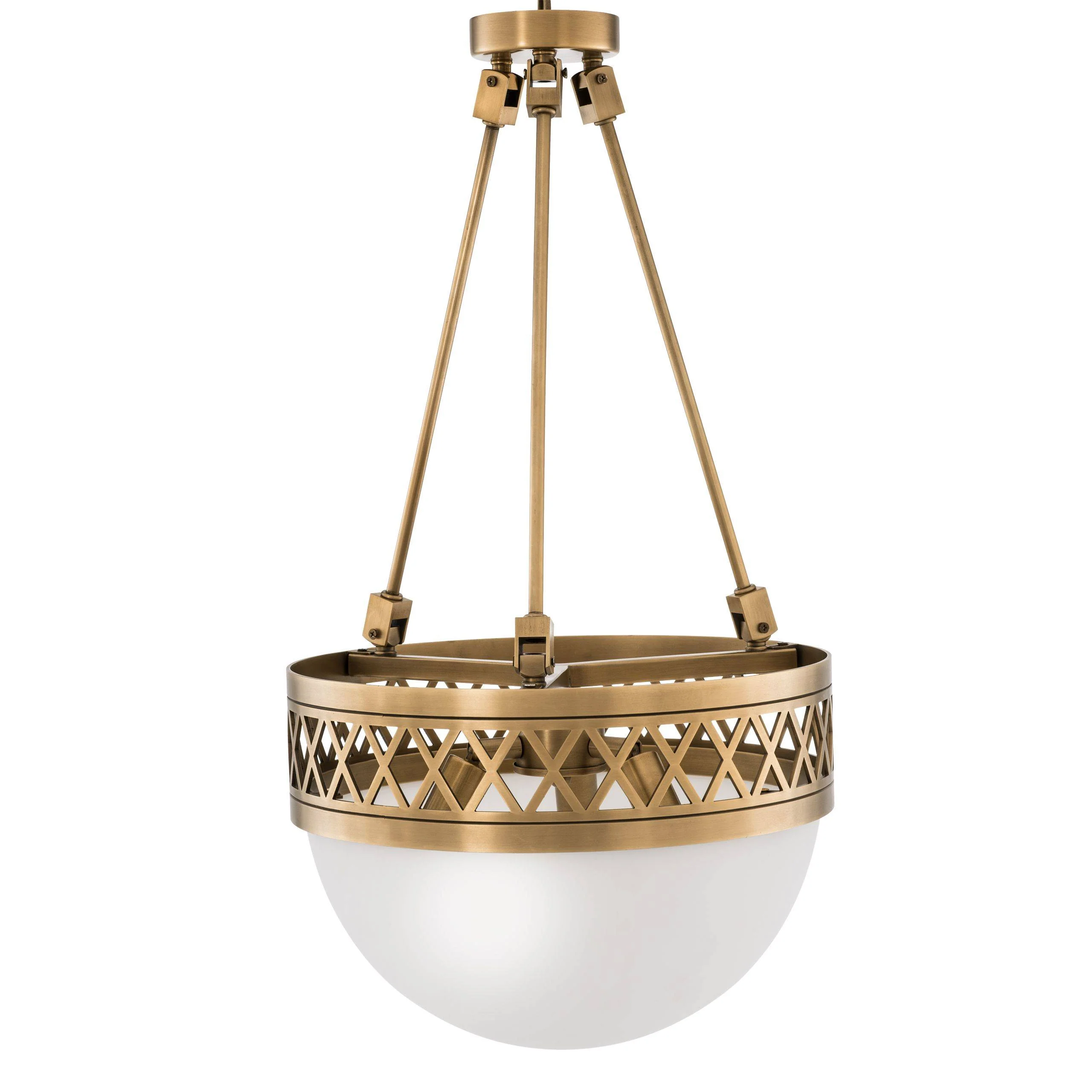 Bistroquette Modern Brass Chandelier - Image 3
