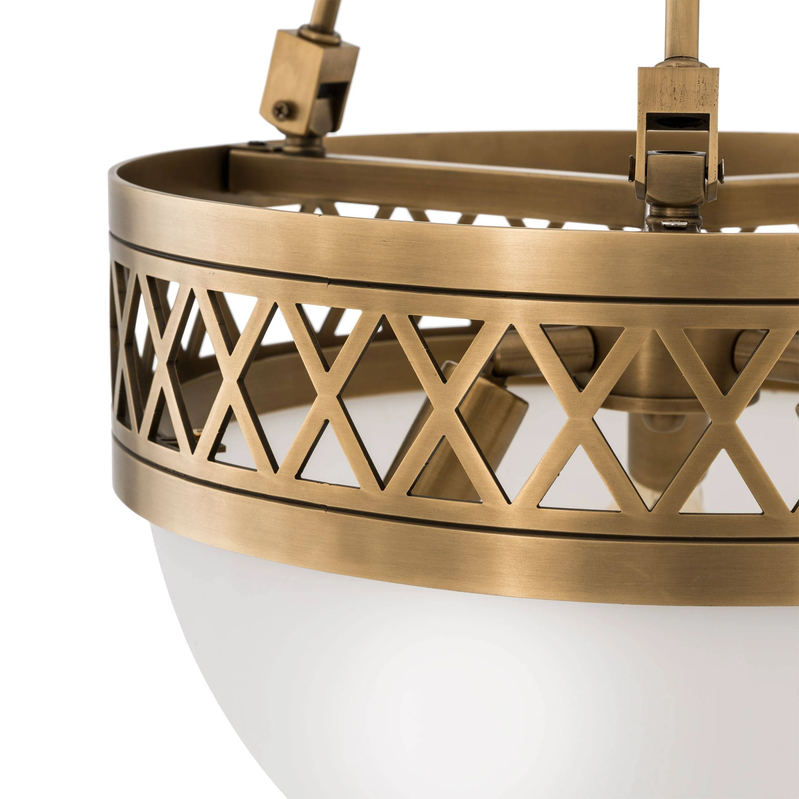 Bistroquette Modern Brass Chandelier - Image 4