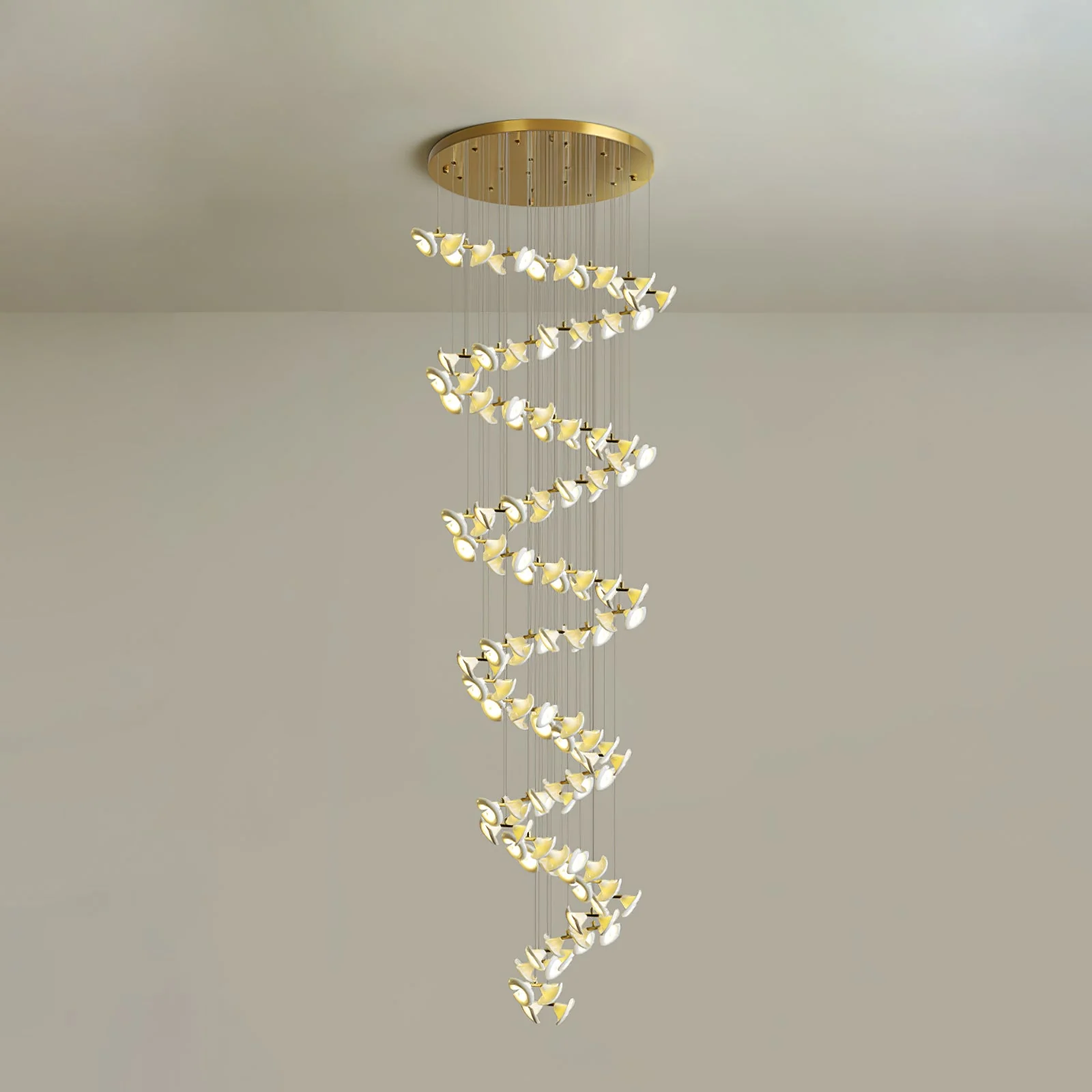 Blossom Double Horn Chandelier - Image 15