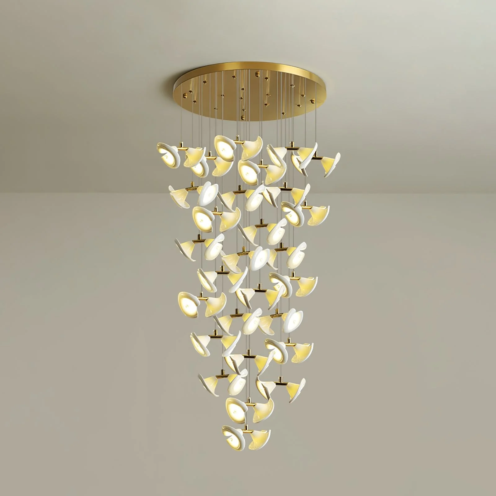 Blossom Double Horn Chandelier - Image 20