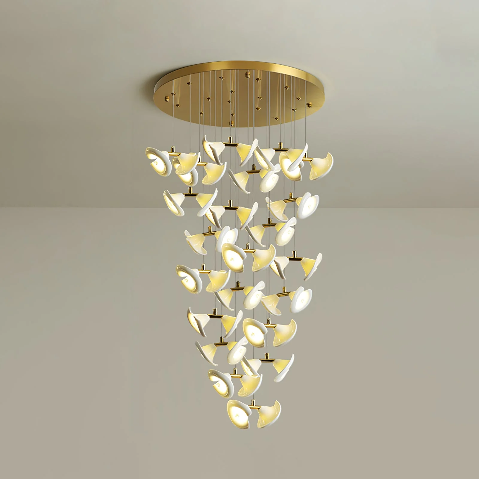 Blossom Double Horn Chandelier - Image 21