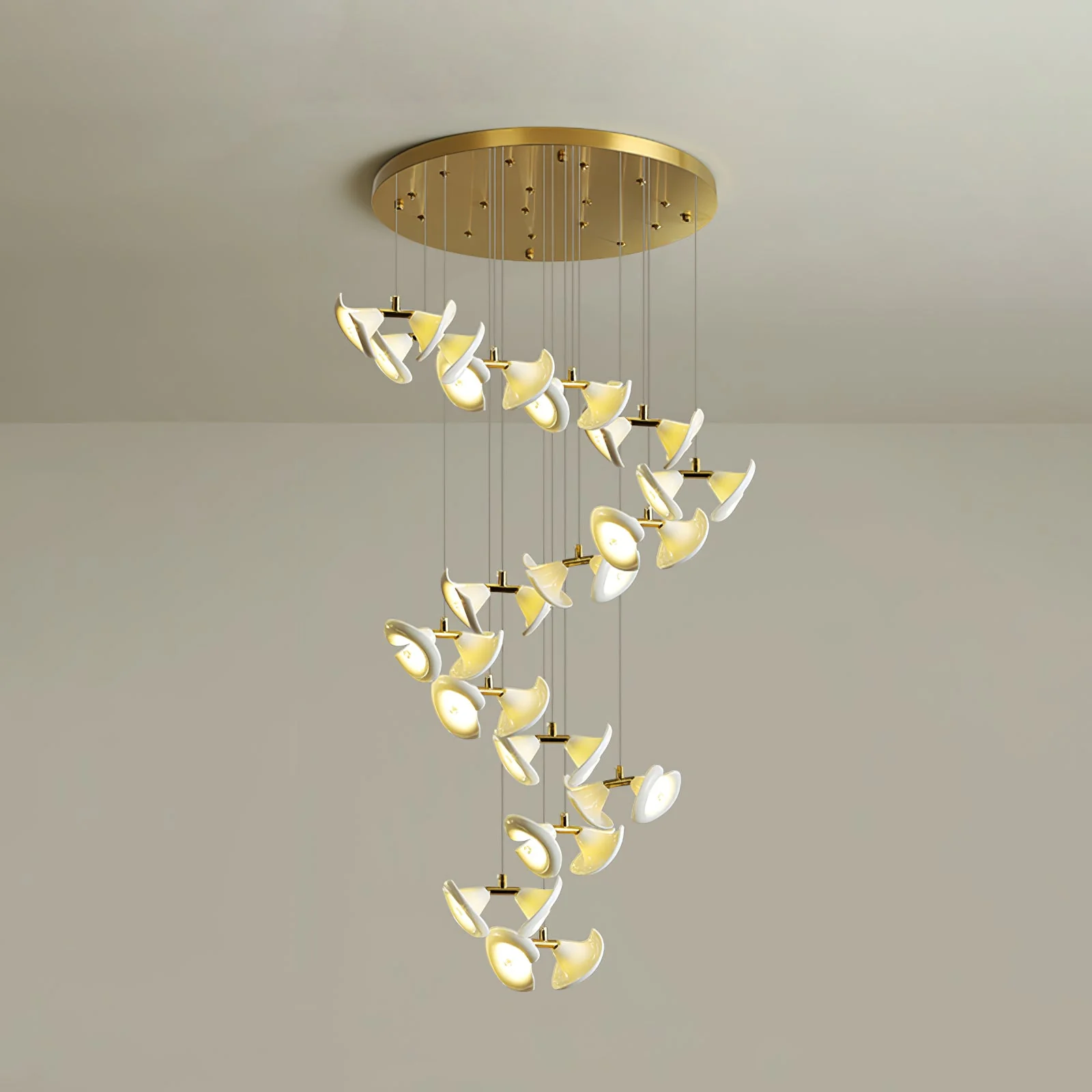 Blossom Double Horn Chandelier - Image 45