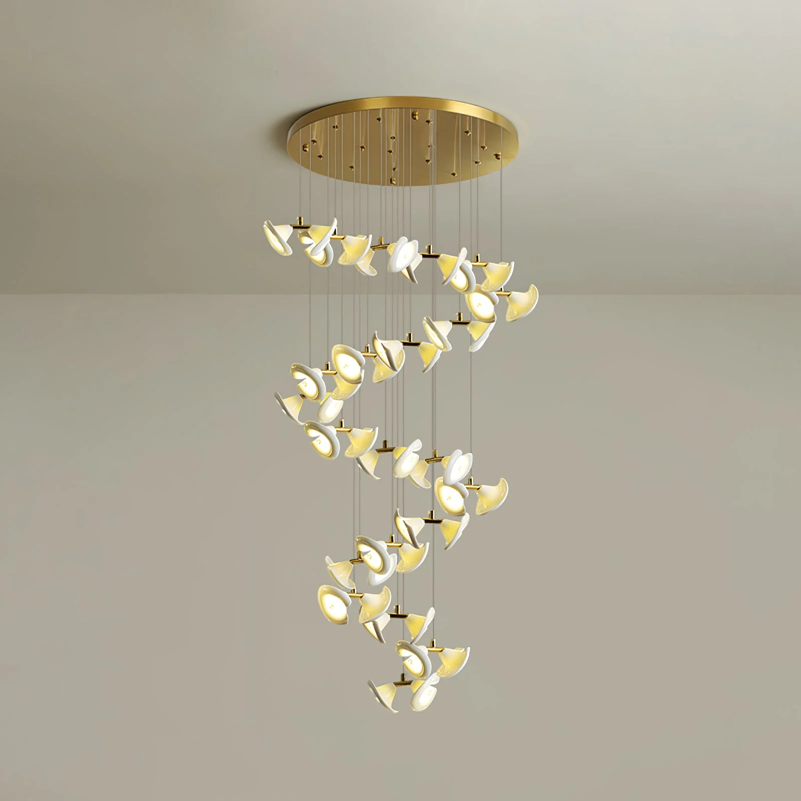 Blossom Double Horn Chandelier - Image 47