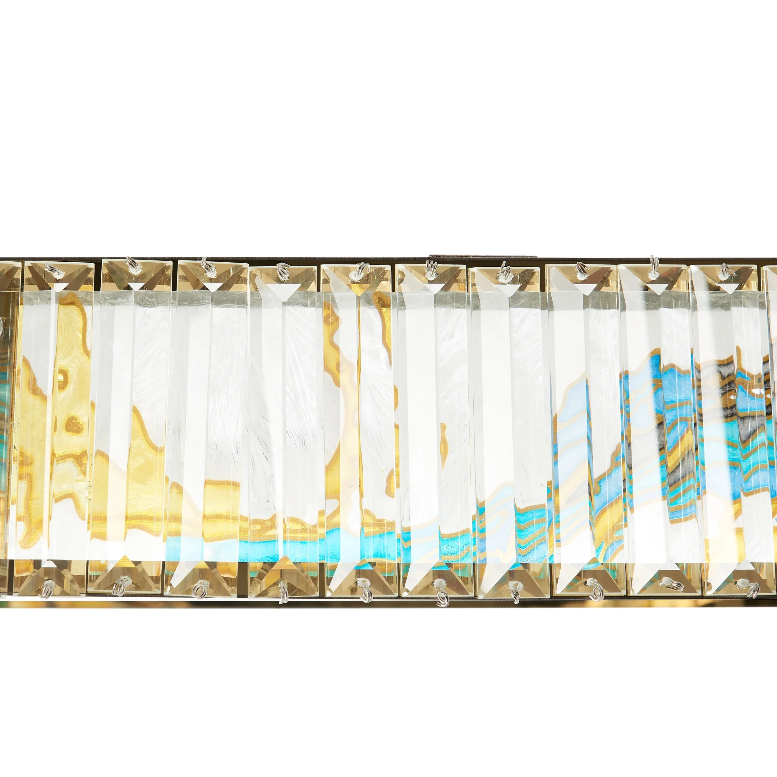 Boeseman's Colorful Chandelier - 1 Tier, Squoval - Image 4