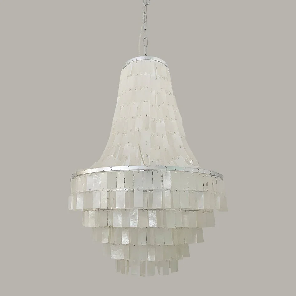 Boho Shell Tiered Chandelier - Image 14