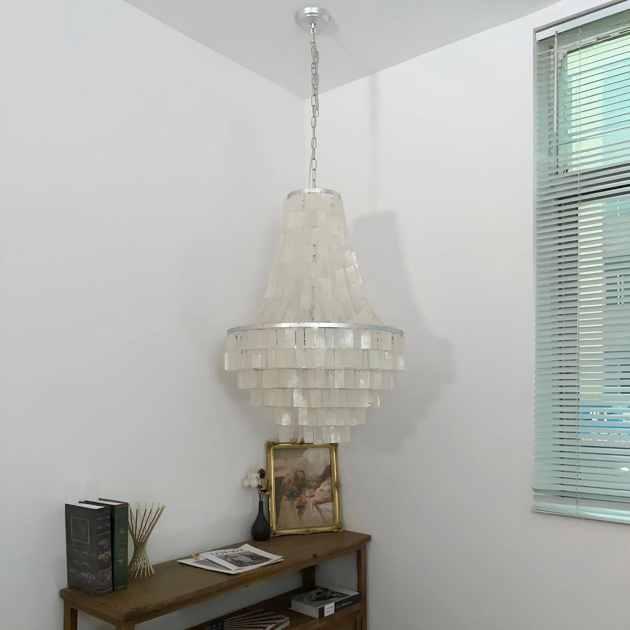 Boho Shell Tiered Chandelier - Image 20