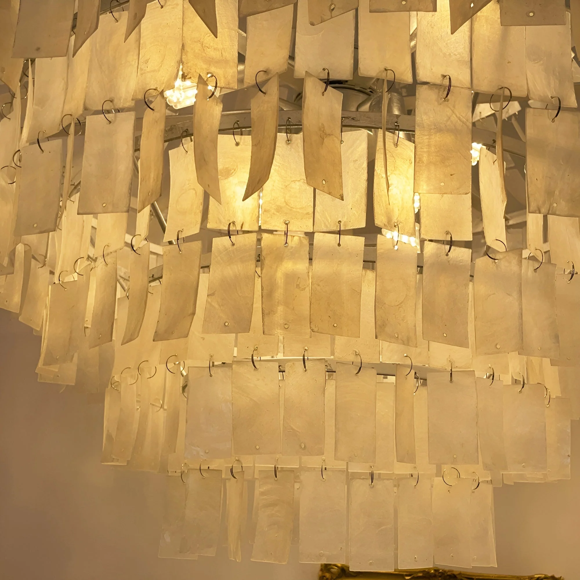 Boho Shell Tiered Chandelier - Image 3