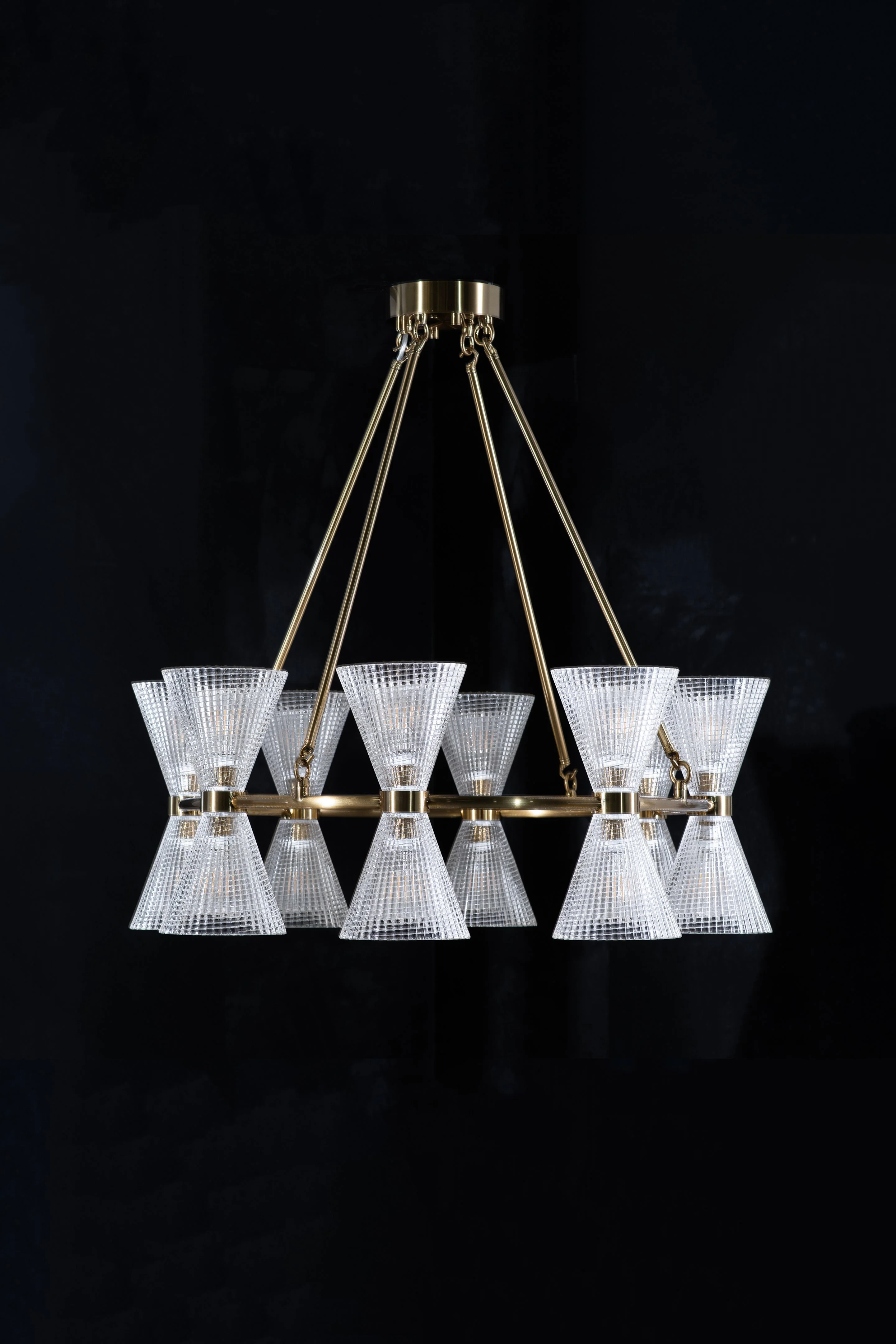 Boston Glass Chandelier - Image 2