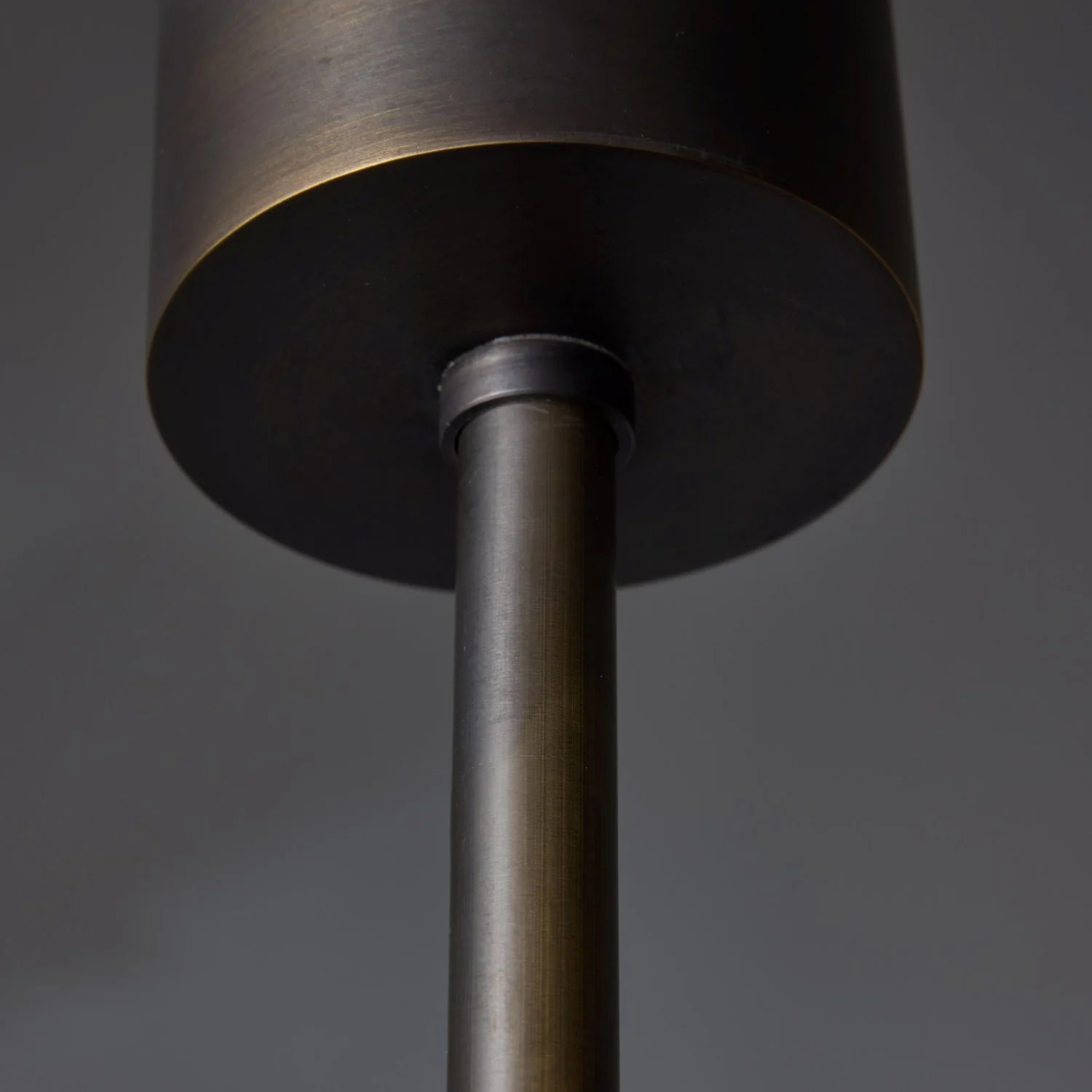 Brass and Alabaster Globes Asymmetrical Line Chandelier - Image 8