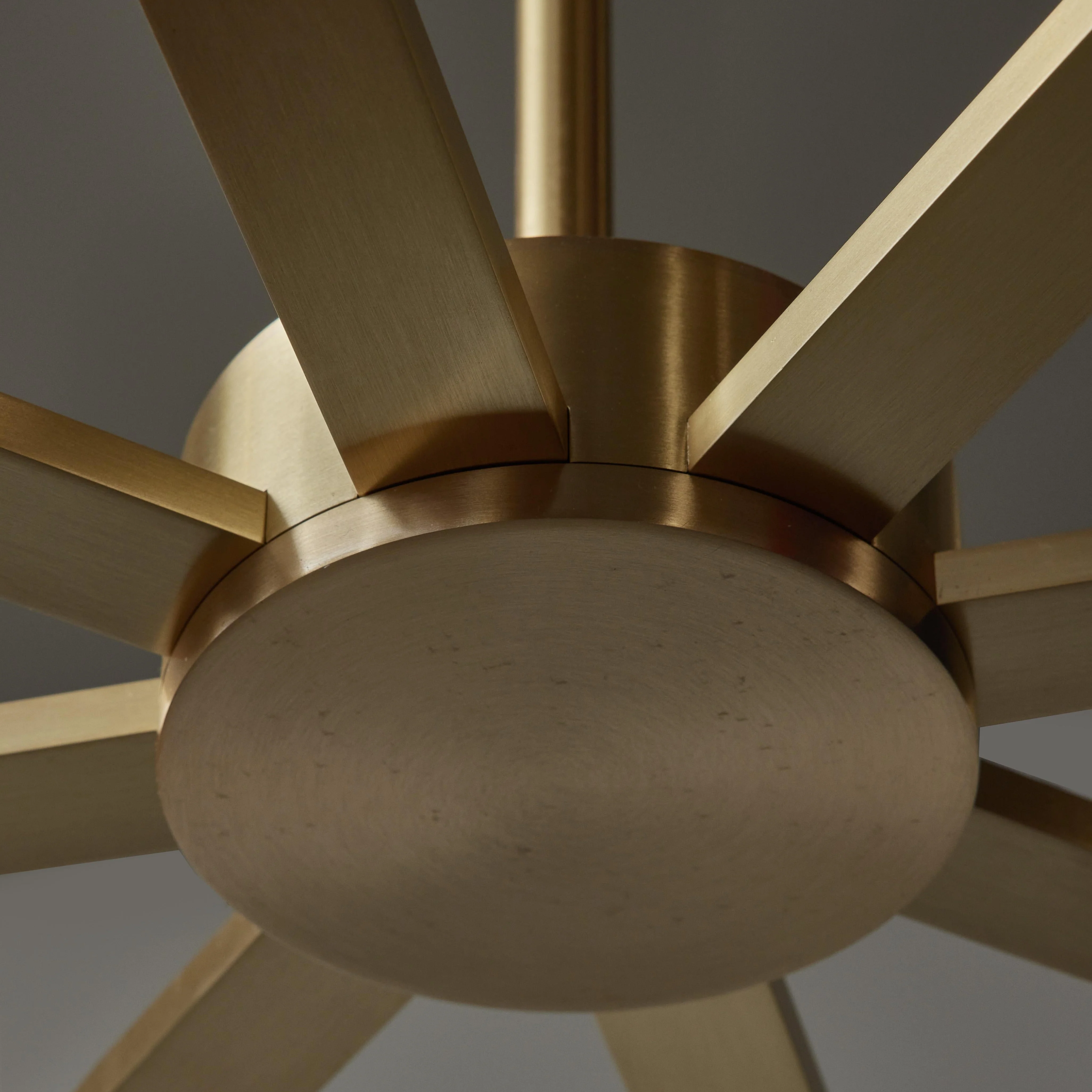 Brass and Alabaster Shield Chandelier - Image 6