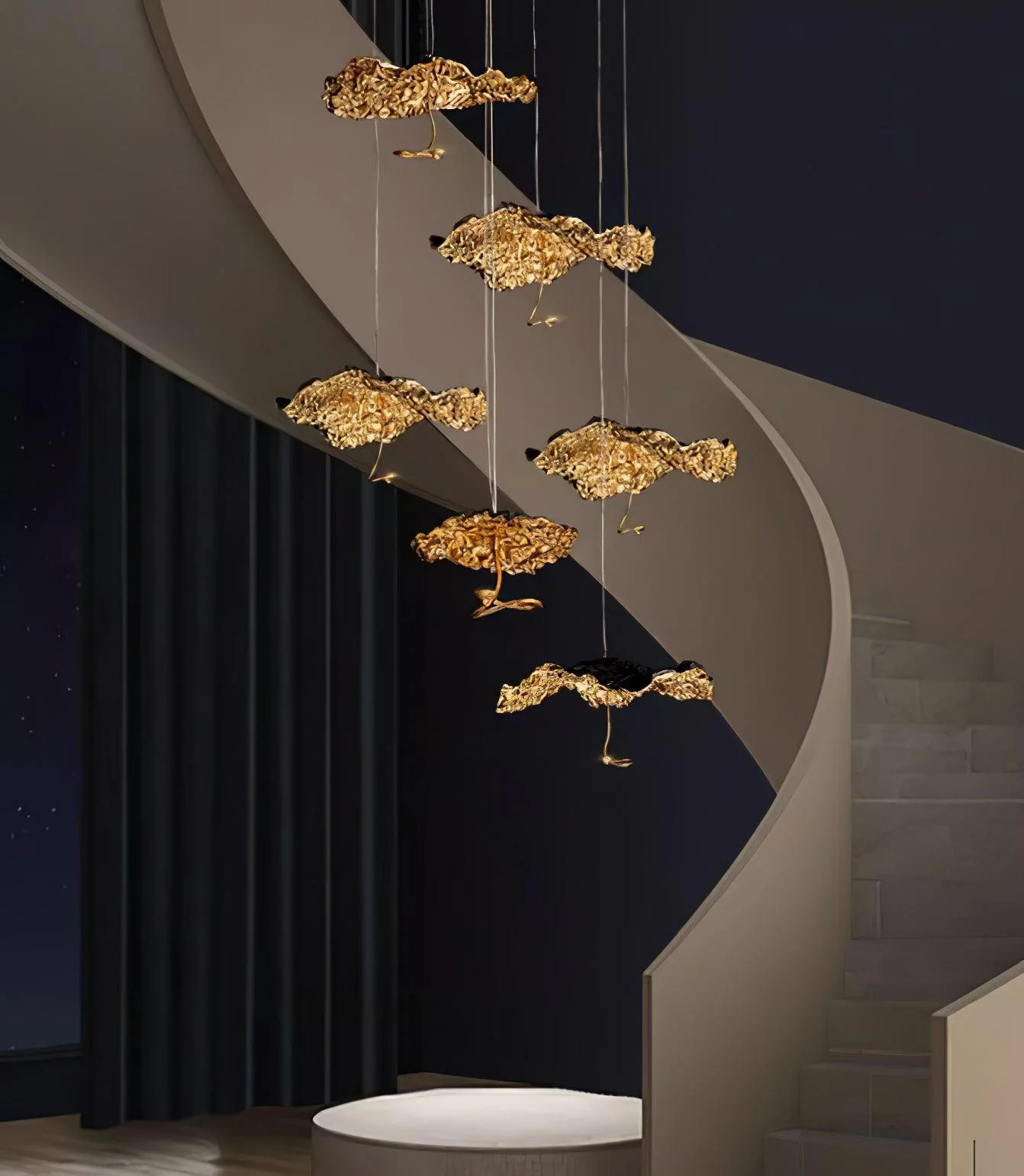 Brass Aviary Constellation Chandelier - Image 18