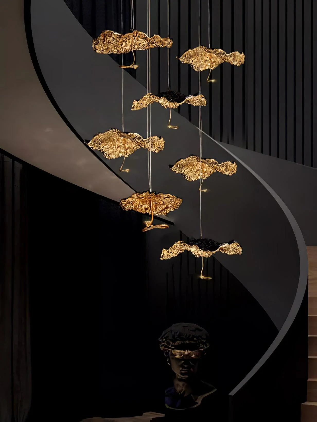 Brass Aviary Constellation Chandelier - Image 19