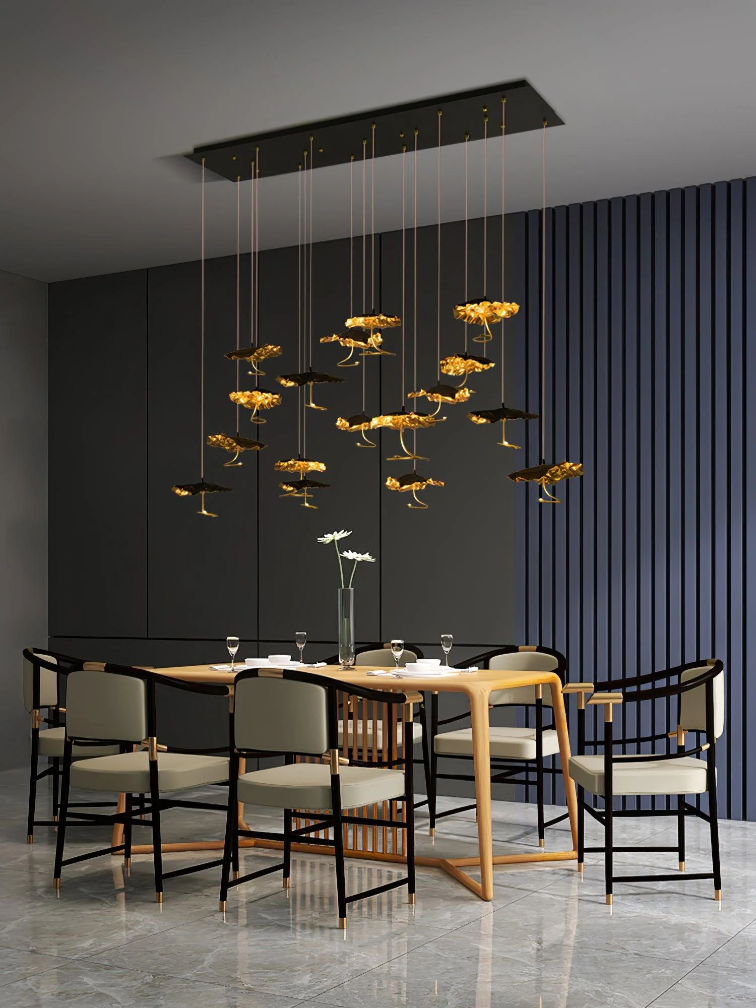 Brass Aviary Constellation Chandelier - Image 33