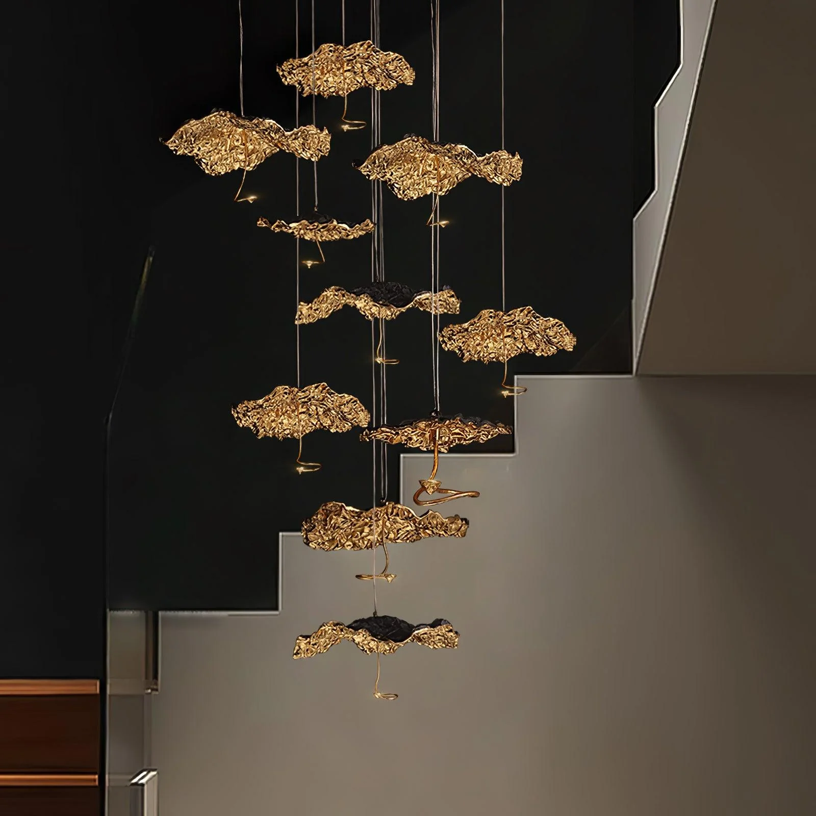 Brass Aviary Constellation Chandelier - Image 5