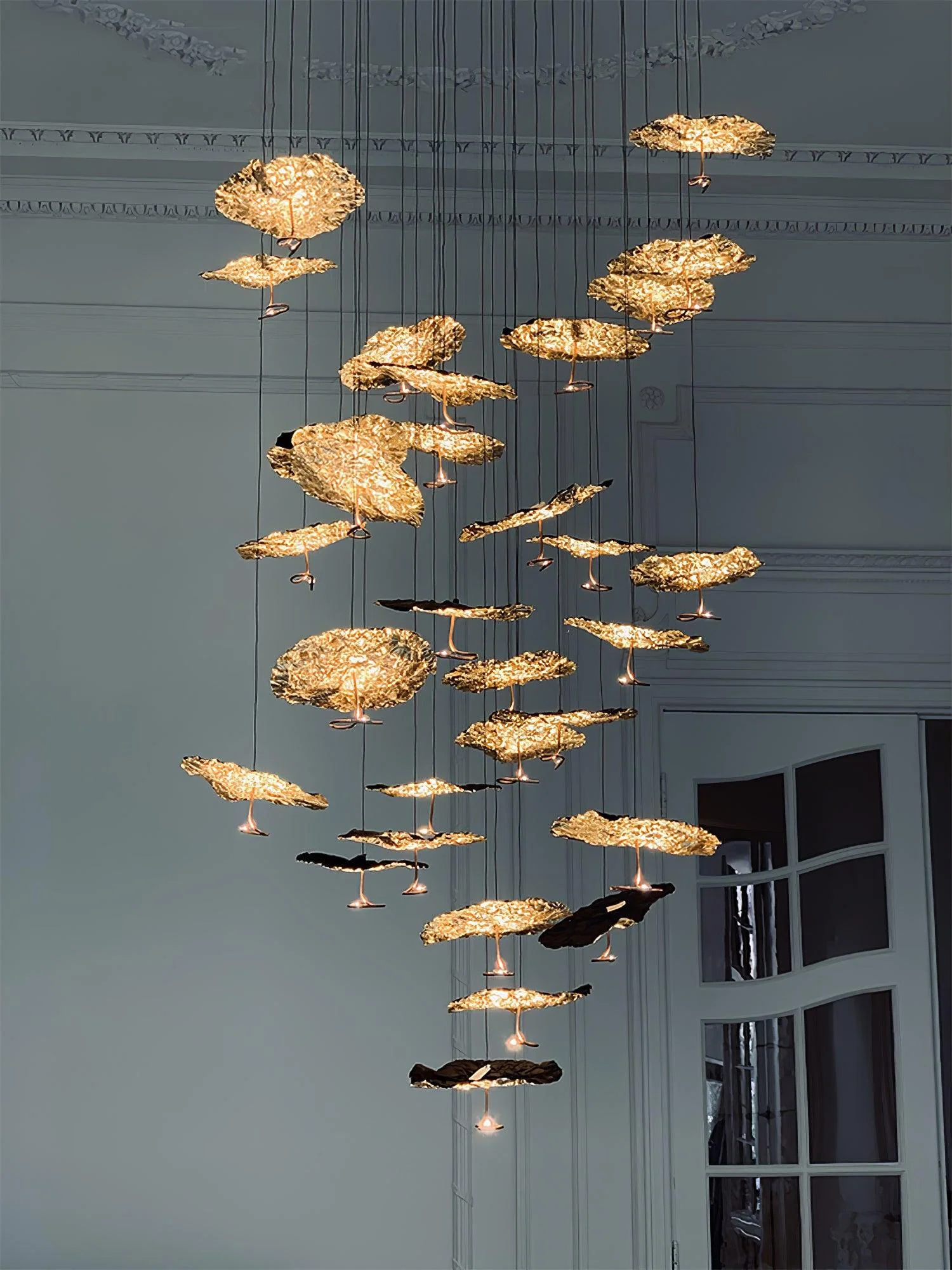 Brass Aviary Constellation Chandelier - Image 56