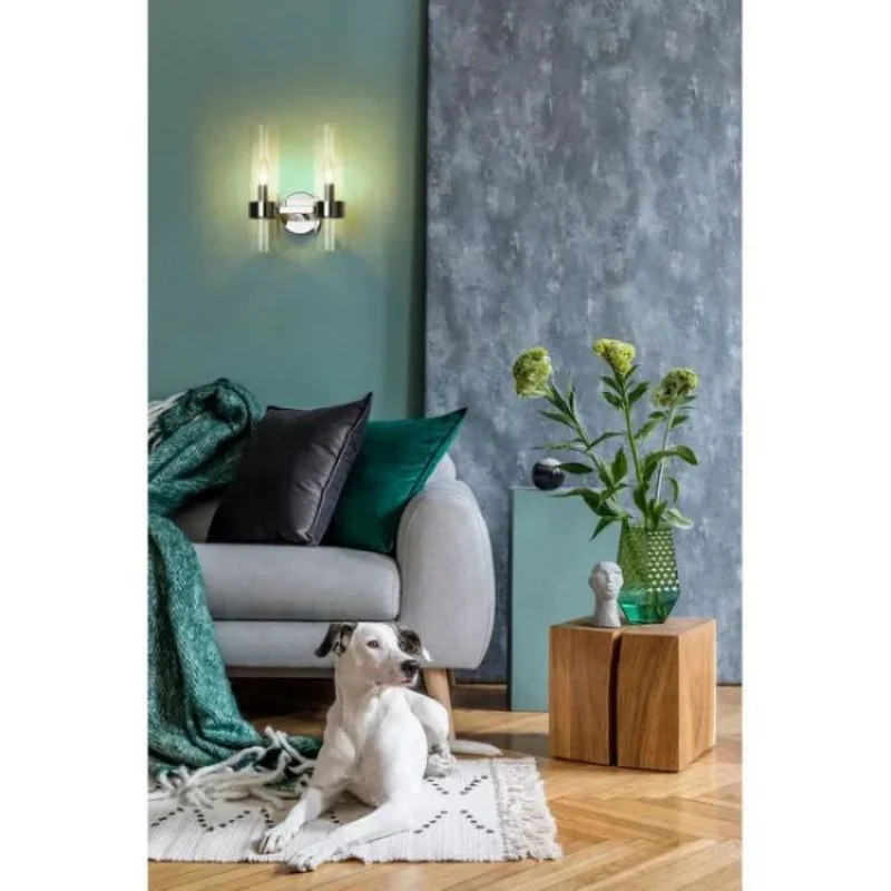 Bria Art Double Wall Sconce - Image 9