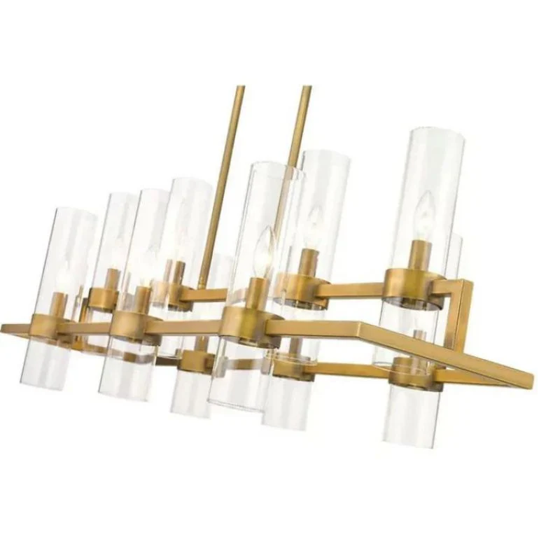 Bria Art Rectangle Chandelier - Image 10