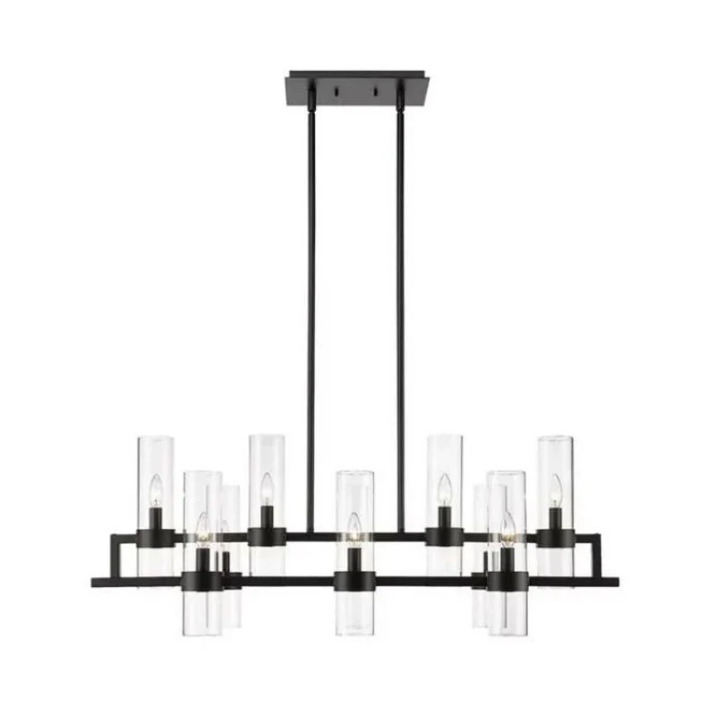 Bria Art Rectangle Chandelier - Image 6