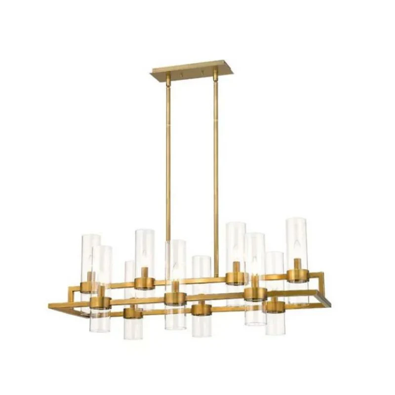 Bria Art Rectangle Chandelier - Image 9