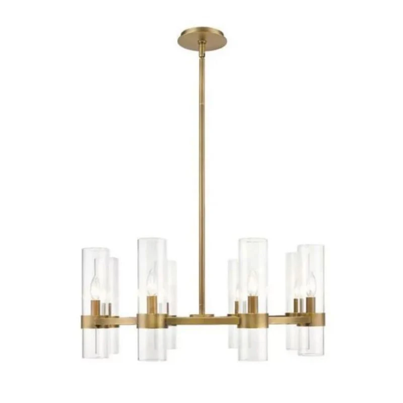 Bria Art Round Chandelier - Image 8