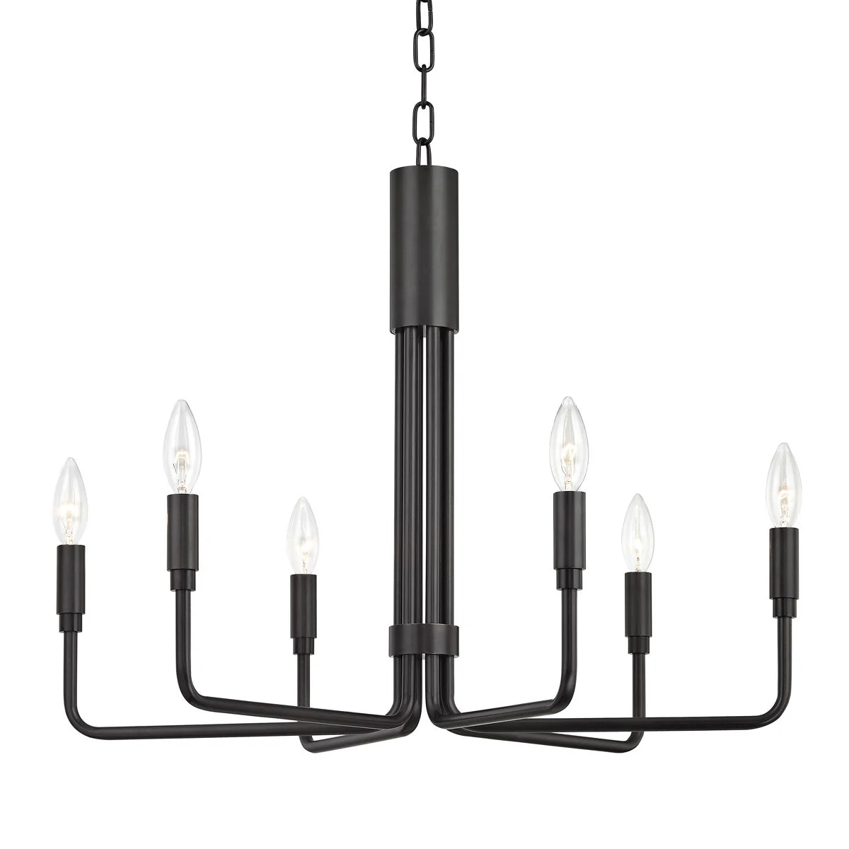 Brigitte Modern Brass Chandelier [2 Sizes] - Mitzi - Image 2