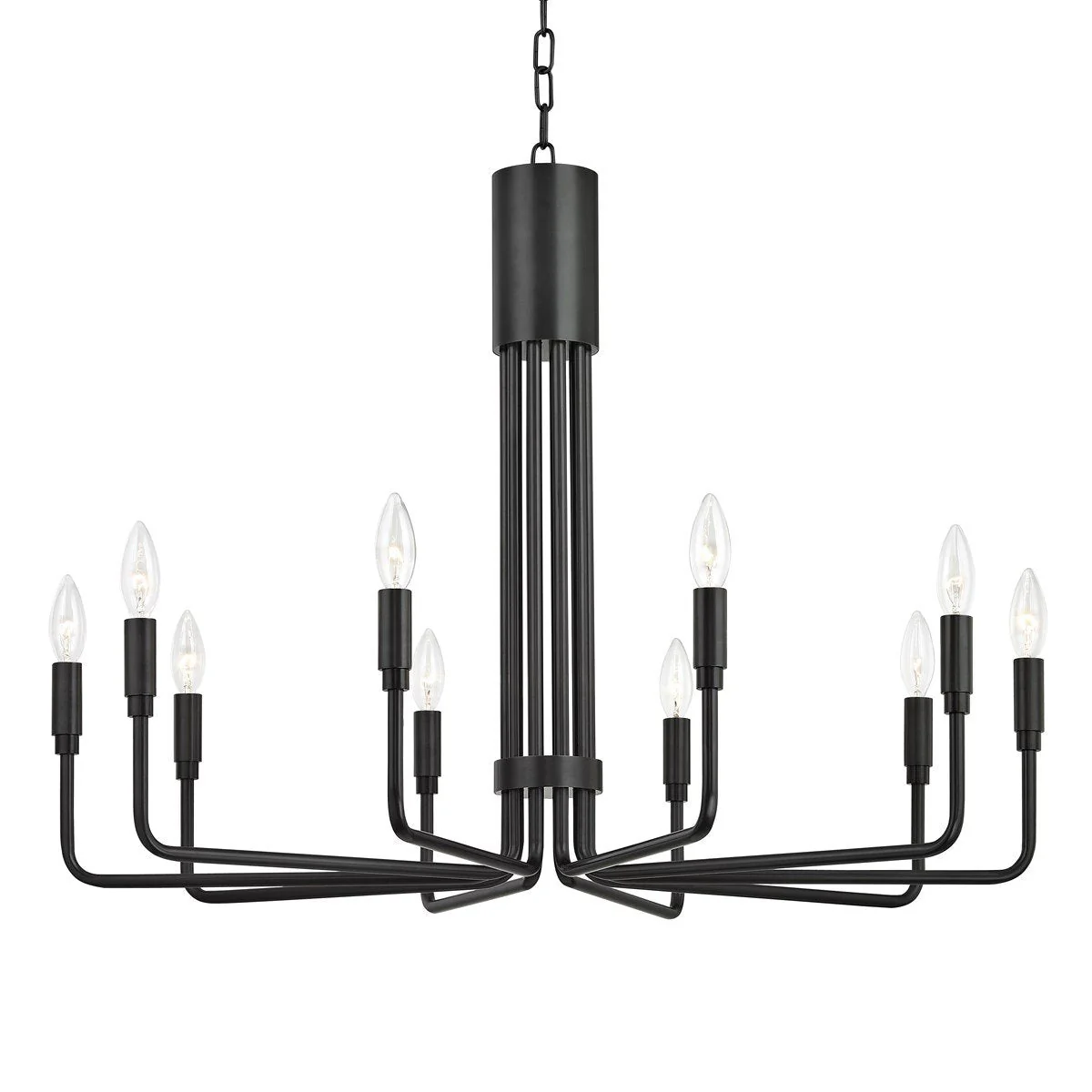 Brigitte Modern Brass Chandelier [2 Sizes] - Mitzi - Image 4